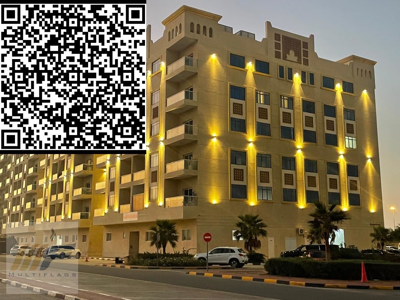 Own a one-bedroom apartment in Princess Village, Al Yasmin, Ajman, with convenient installments over 7 years.