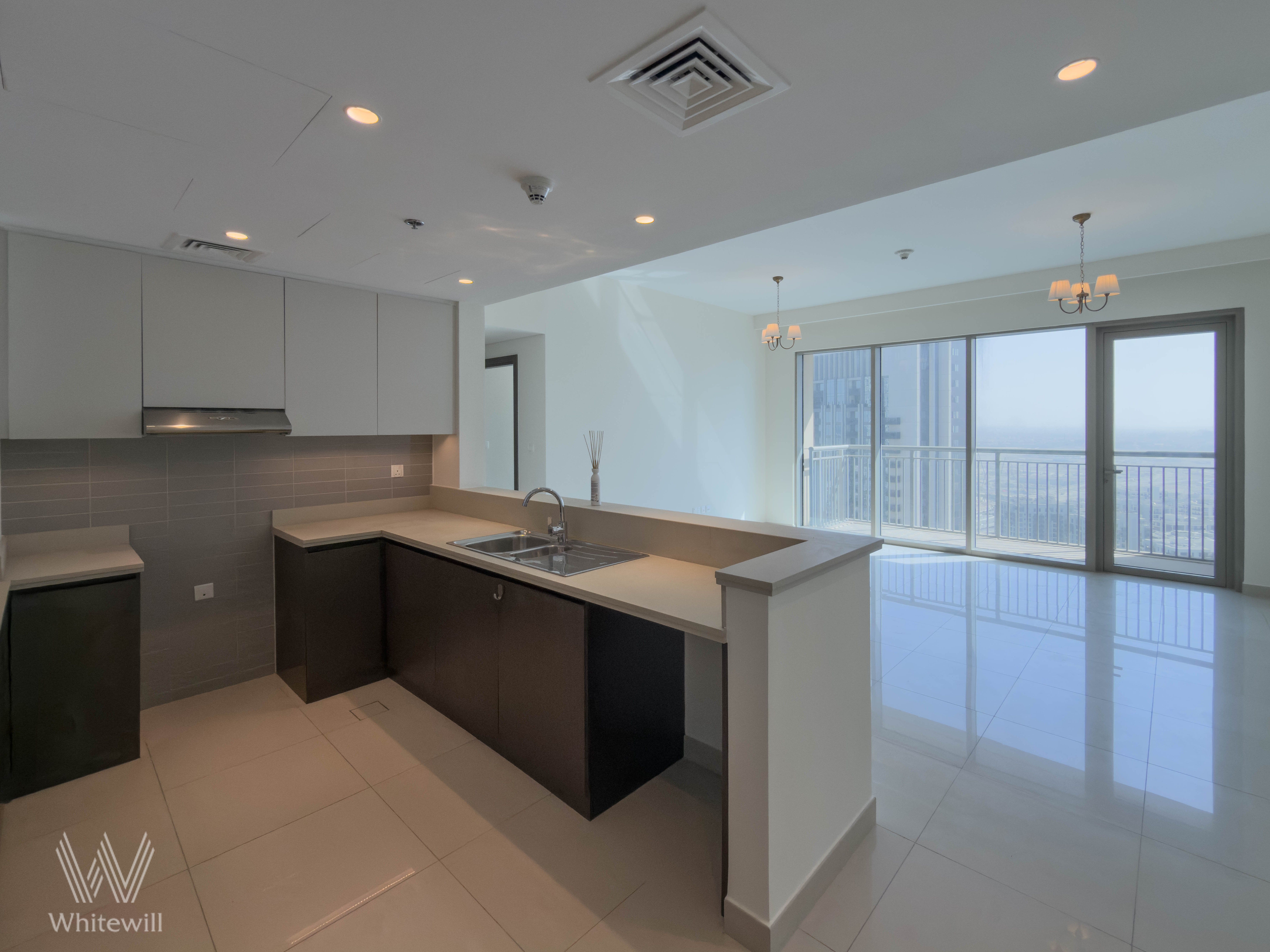 Canal and Community View | High Floor | Unfurnished