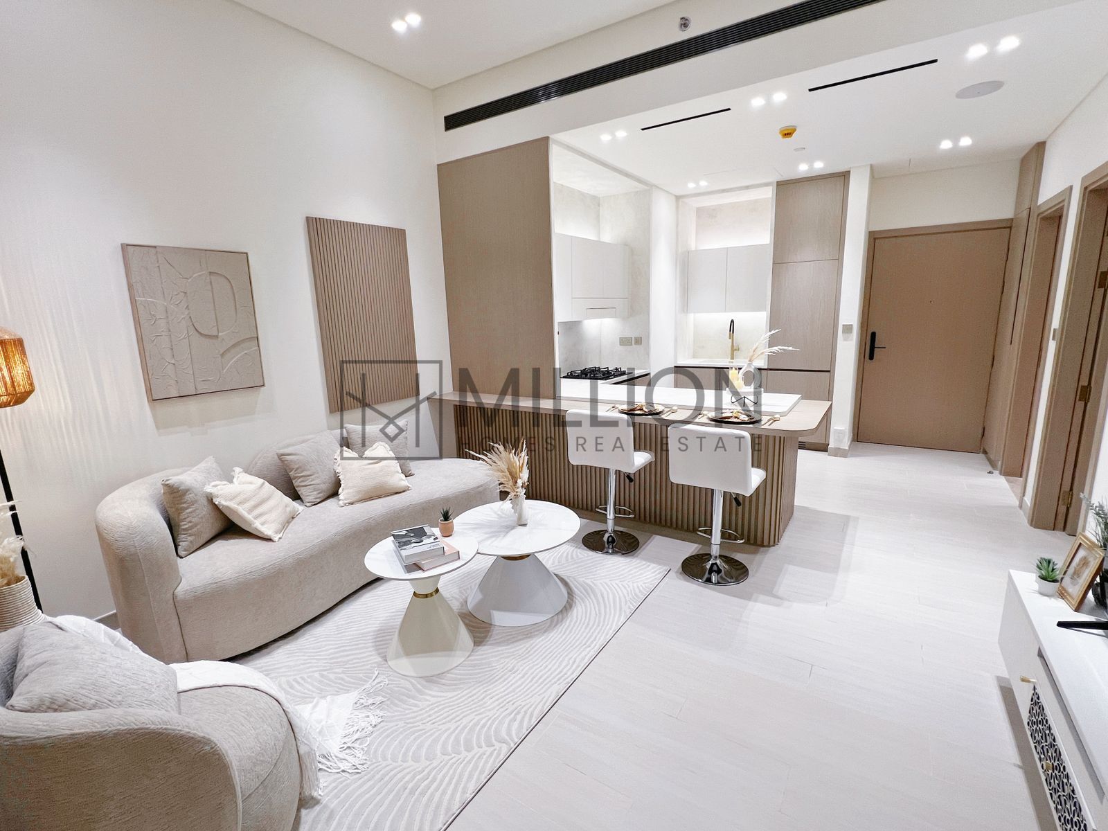 Chic 1BR Apartment with Balcony Pool | Ready to Move In