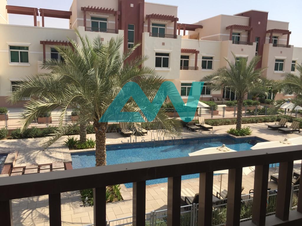 Al Ghadeer Phase 1 | 2 BR Apartment | Pool View