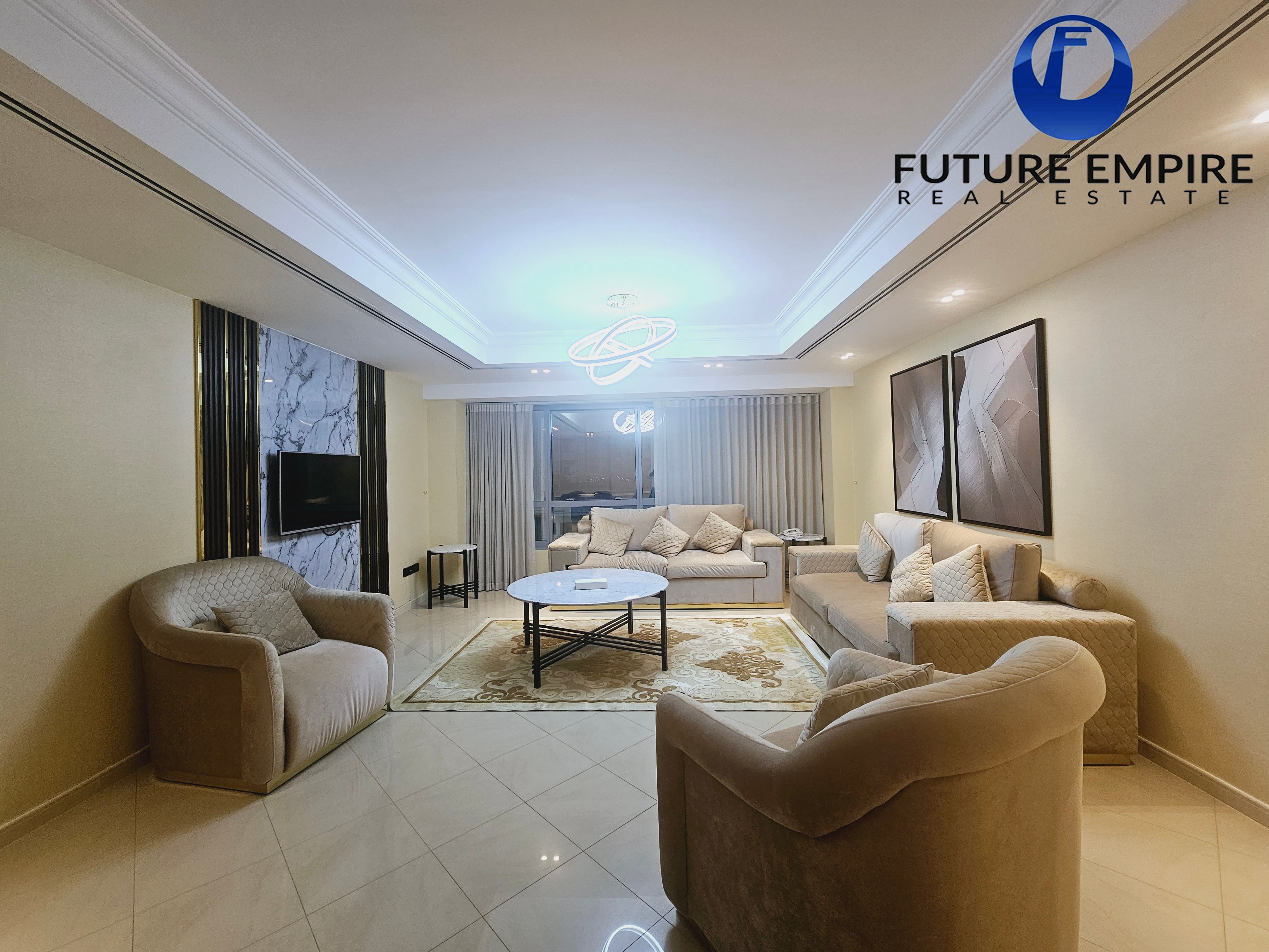 Fully Furnished 3BHK + Maids | LUXURY BUILDING | CHILLER FREE | ALL AMENITIES