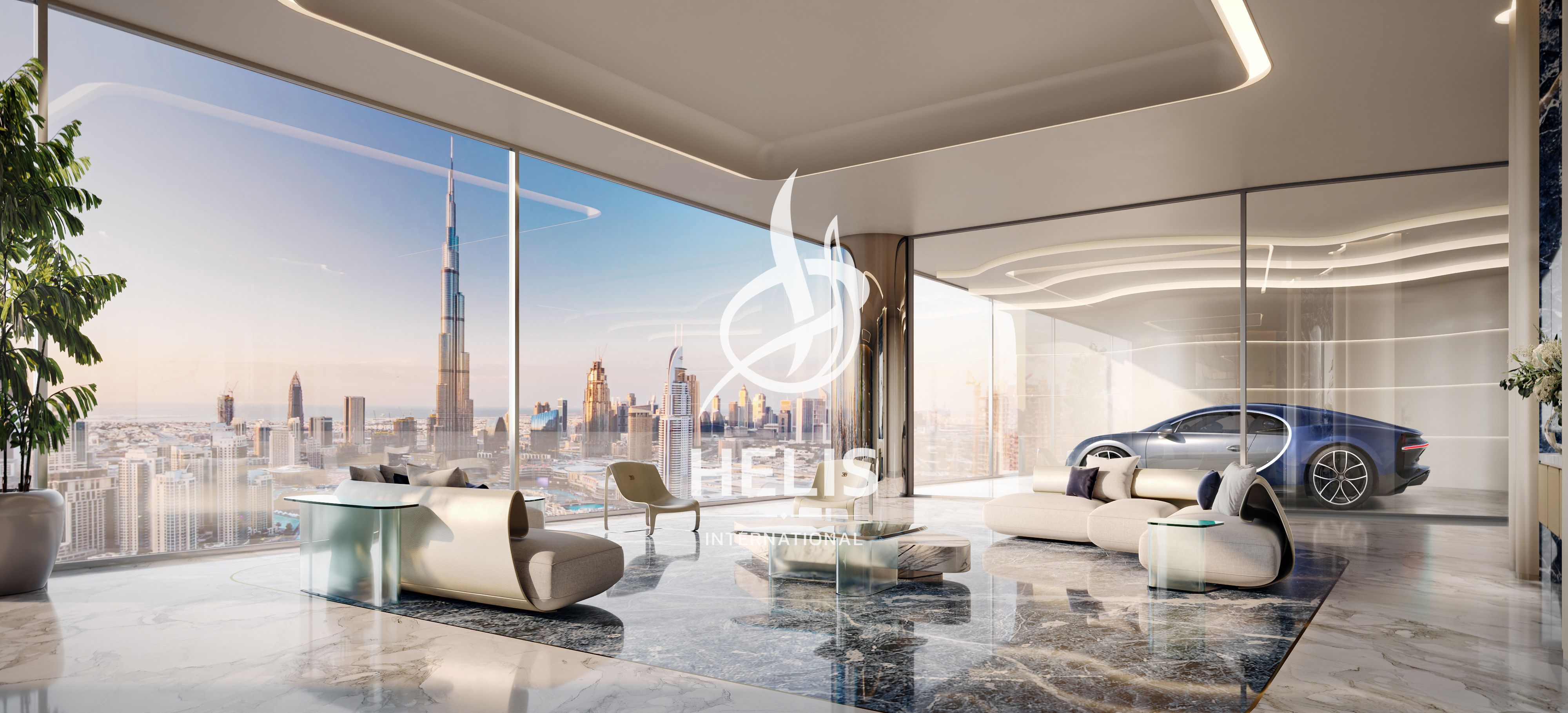 Ultra-Luxury 5BR Penthouse | Bugatti Residences, Business Bay