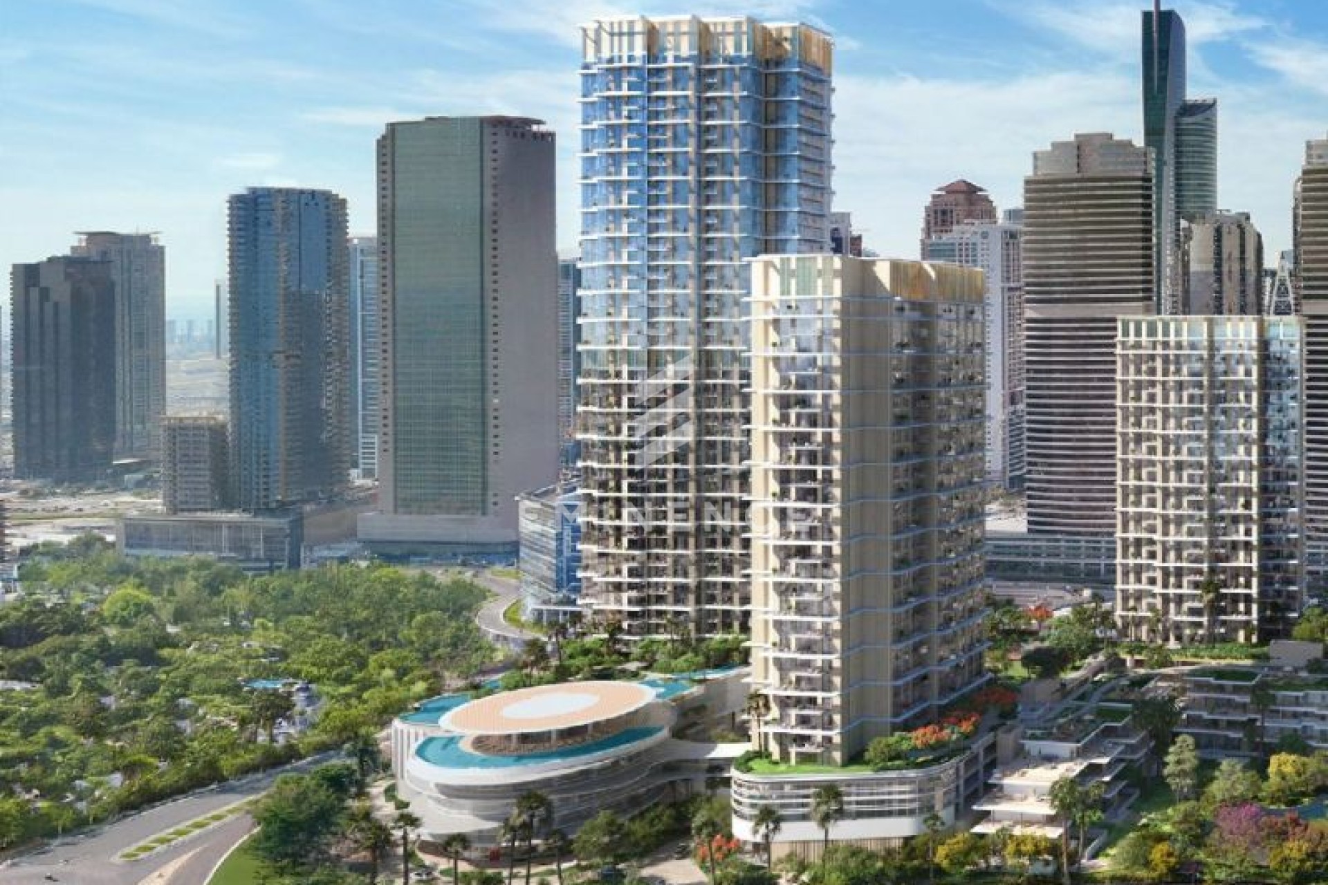 Skyline and City View | Very High Floor