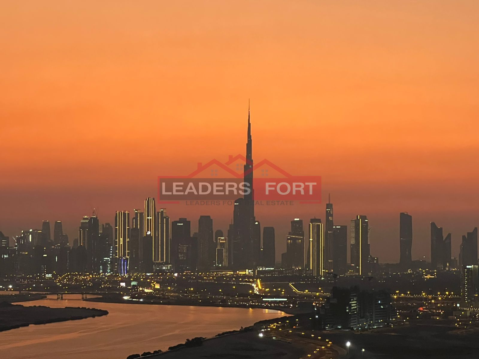 Sea & Burj khalifa view l High Floor l Brand New