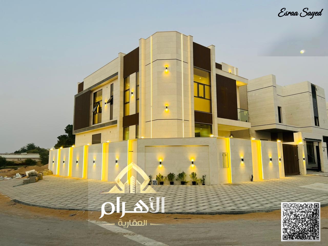 Own a luxurious corner villa in one of Ajman's most prestigious areas at an exceptional price – freehold for all nationalities, directly from the owne