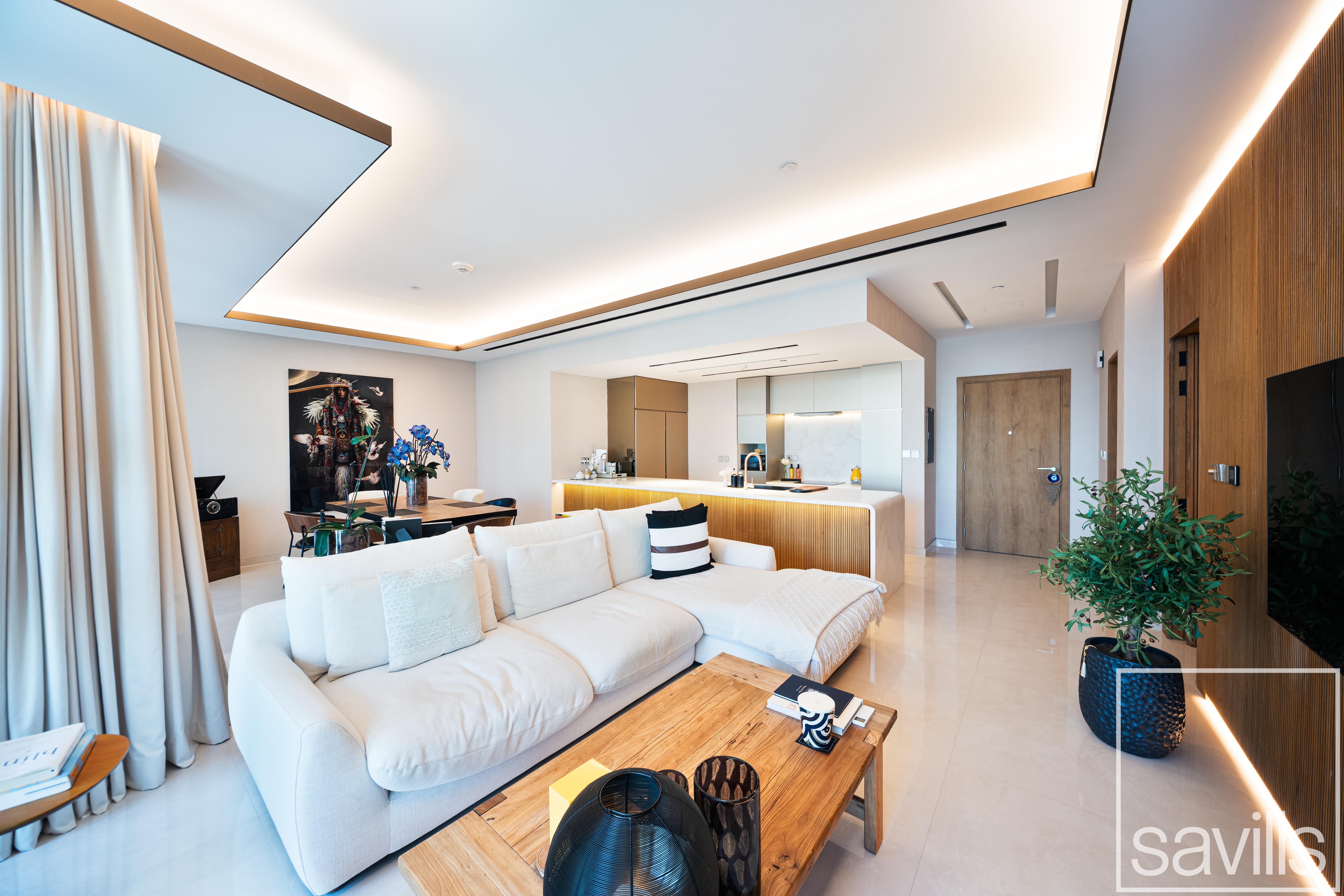 Beautifully Upgraded | DIFC View | Vacant
