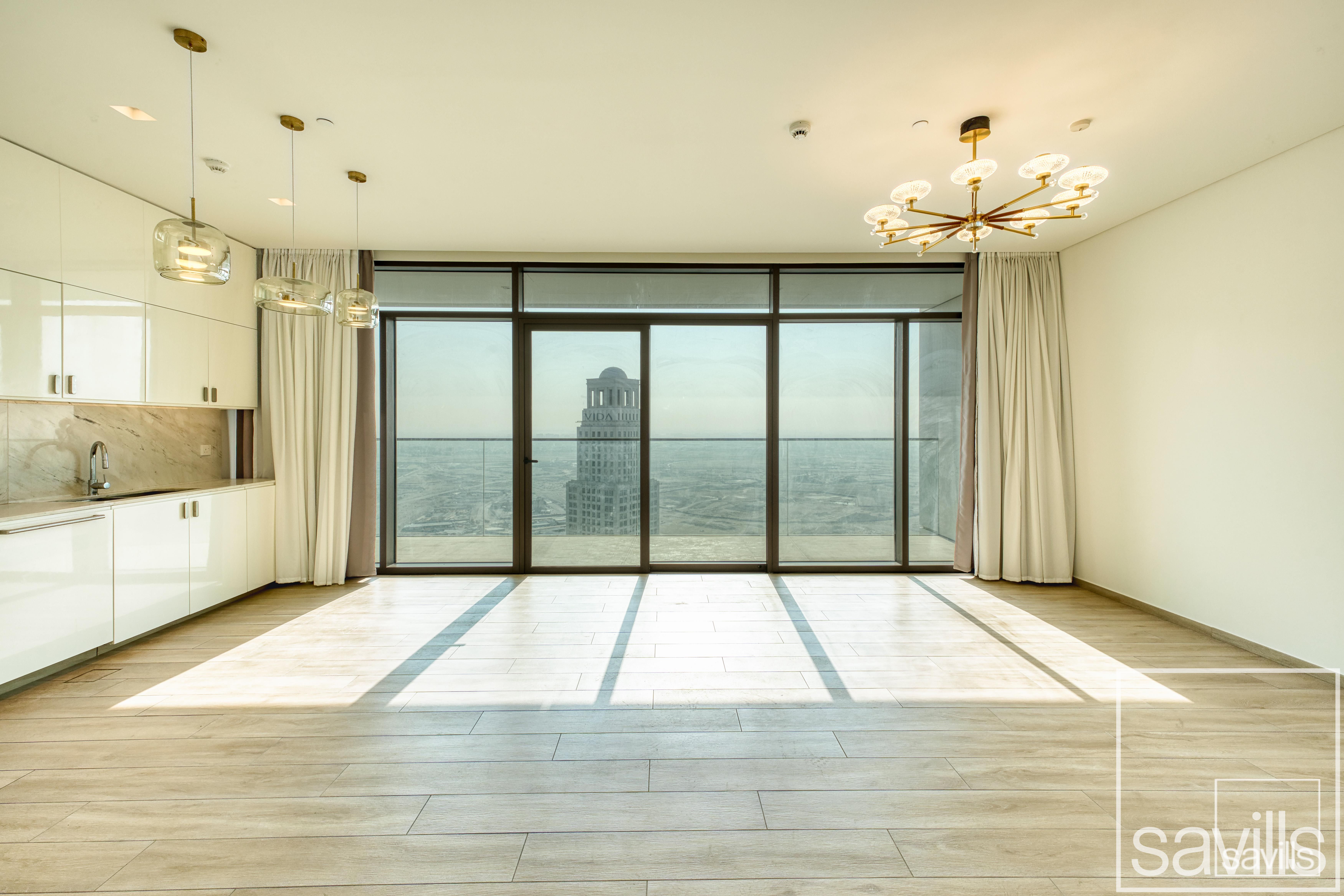 Vacant | High Floor | Burj and Creek Beach View