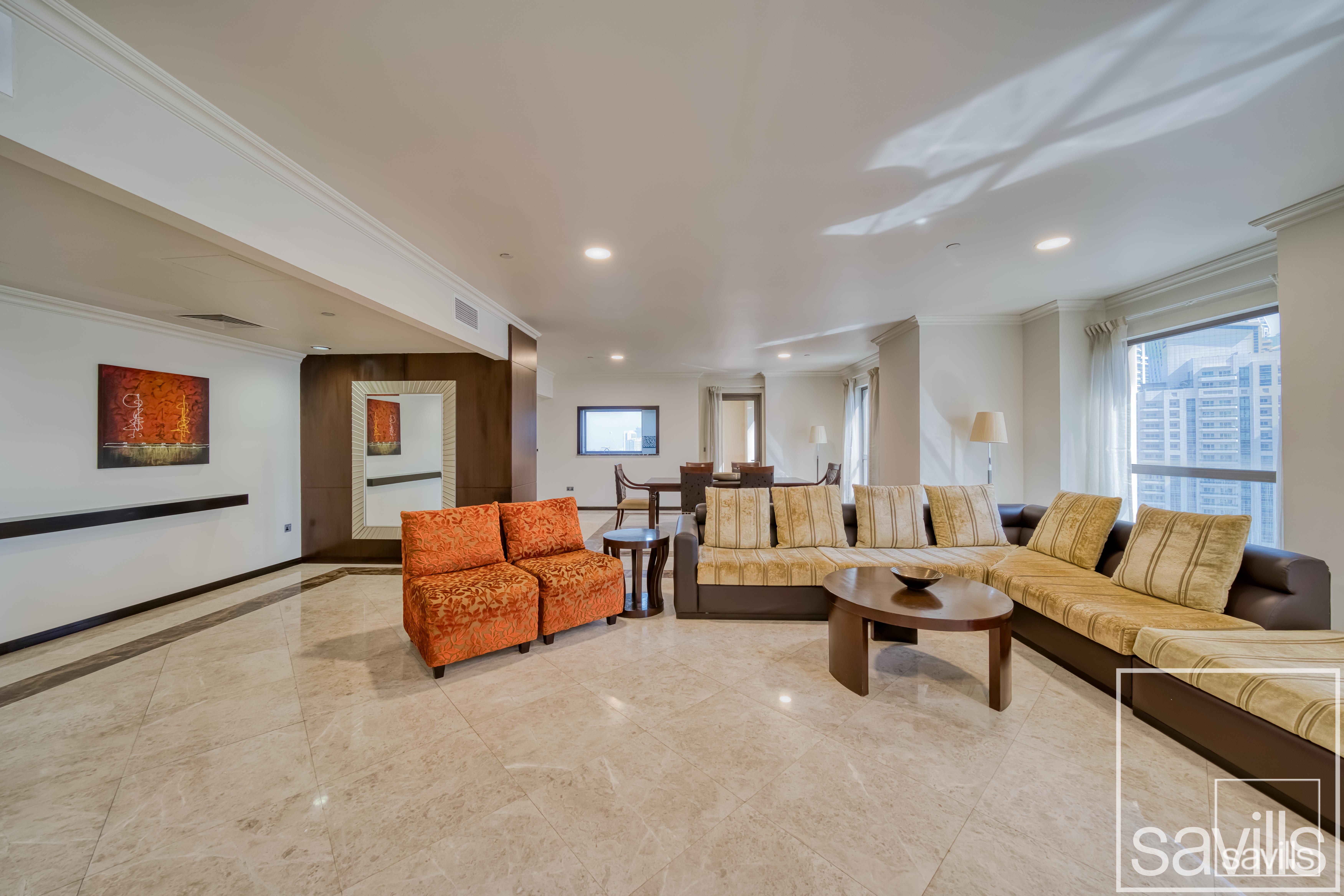 High Floor | Ocean Views | Fully Furnished