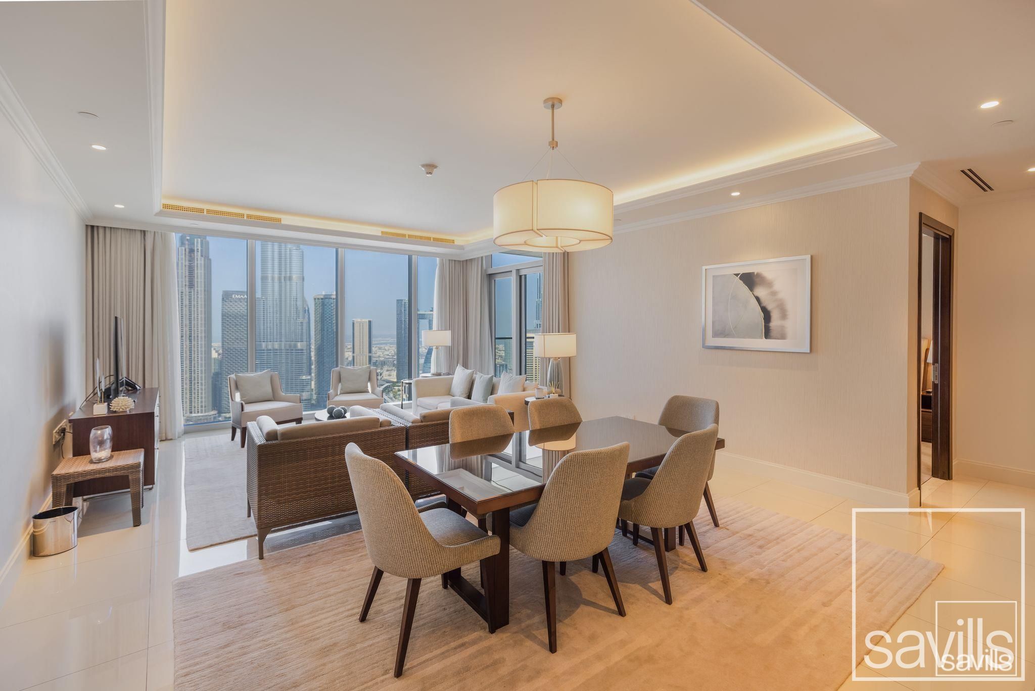 Full Burj View | Vacant | Serviced Apartment