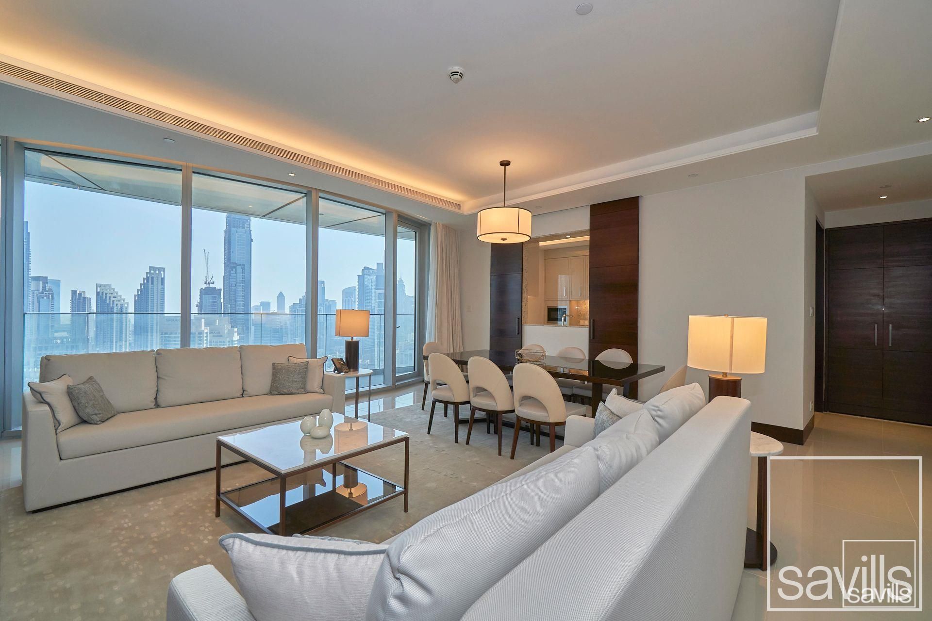 Burj Khalifa View / Bills Included / High Floor