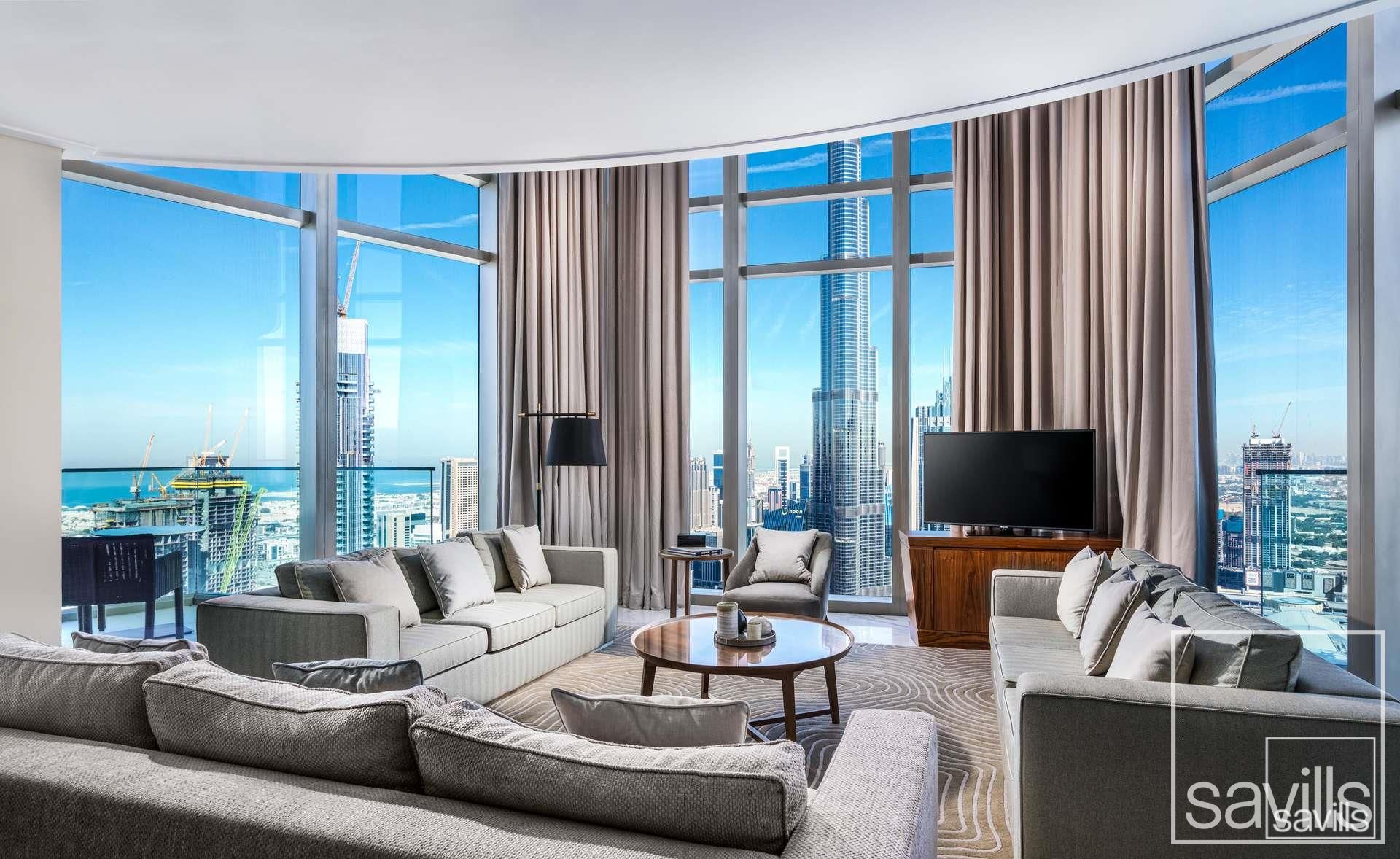 Fully Furnished/Burj Khalifa View/Duplex