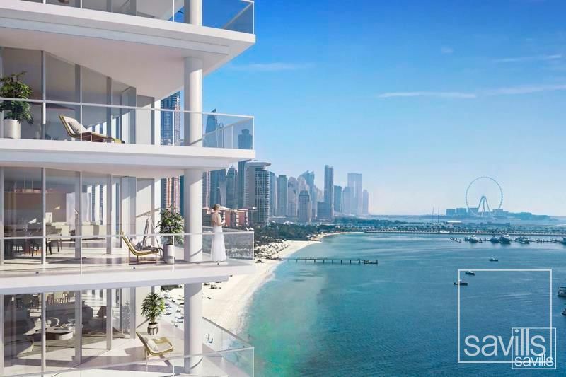 Low Floor | Full Palm and Sea View | Rare Layout