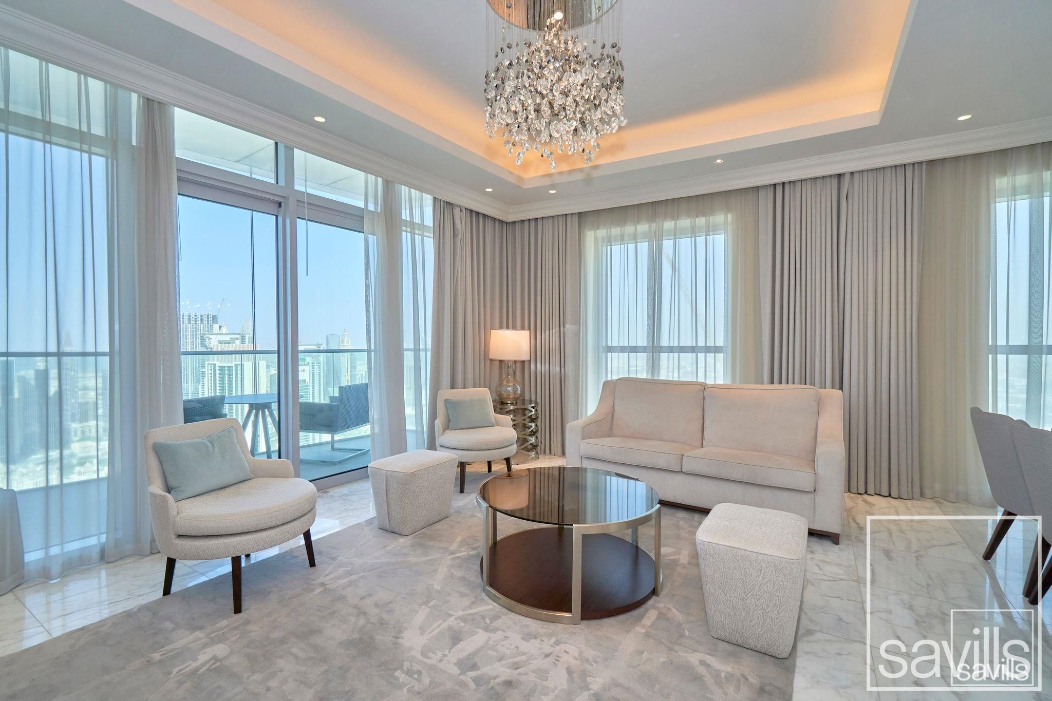 Burj Khalifa View / Serviced / Fully Furnished