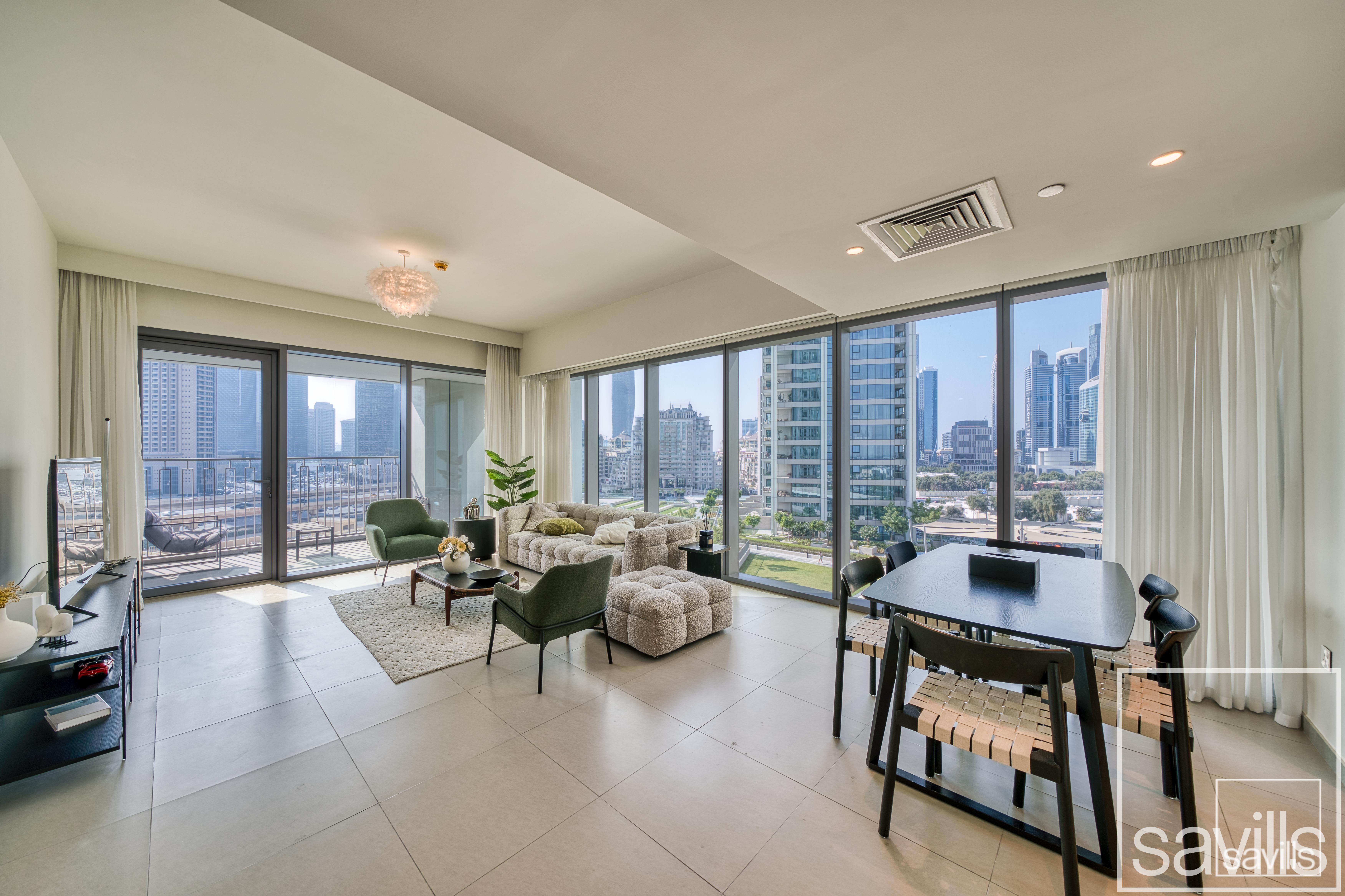 Vacant | Burj Khalifa View | Furnished
