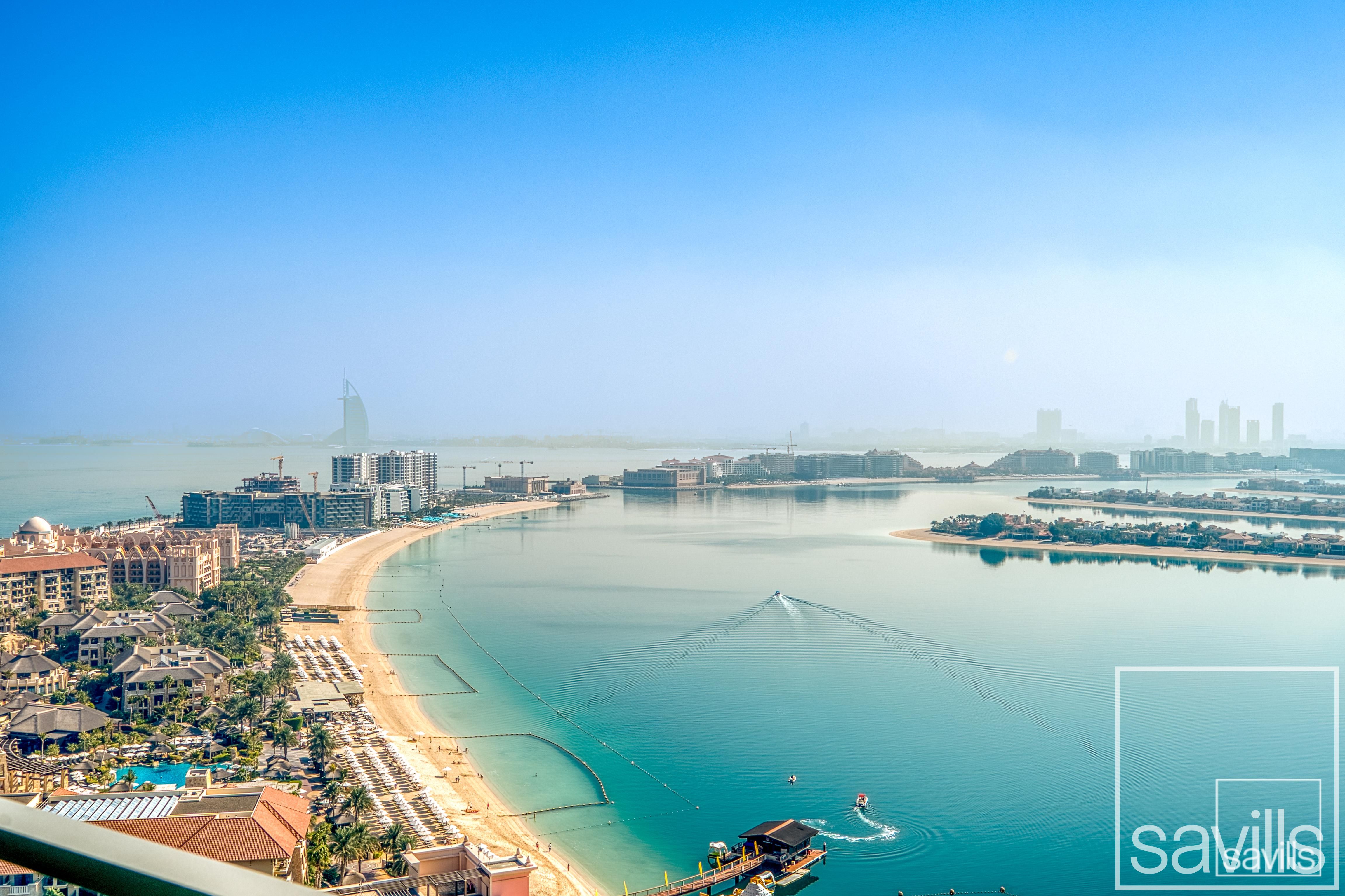 Furnished | High Floor | Dual Views | XL Terrace