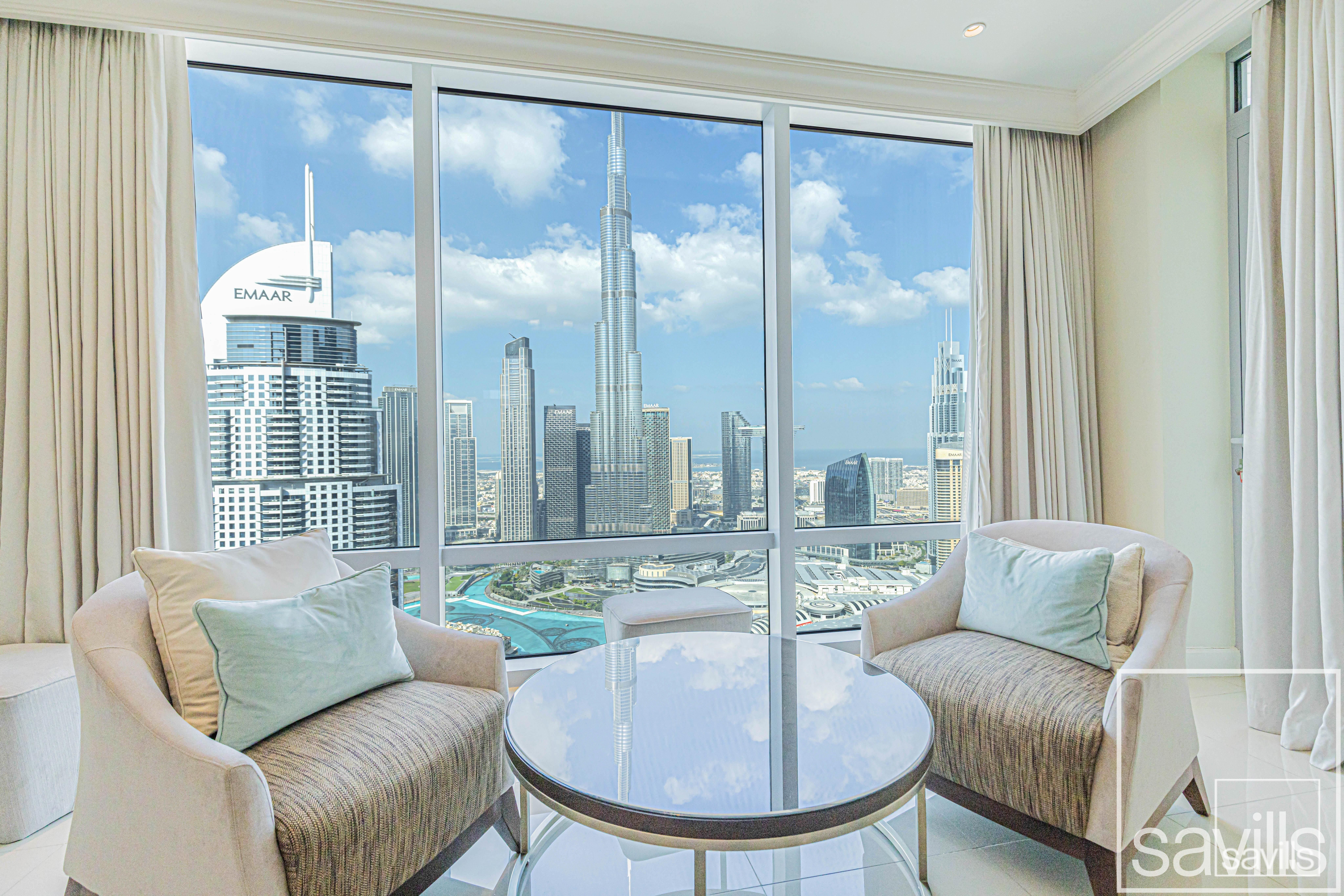 Largest Layout / Full Burj Khalifa View/ Furnished
