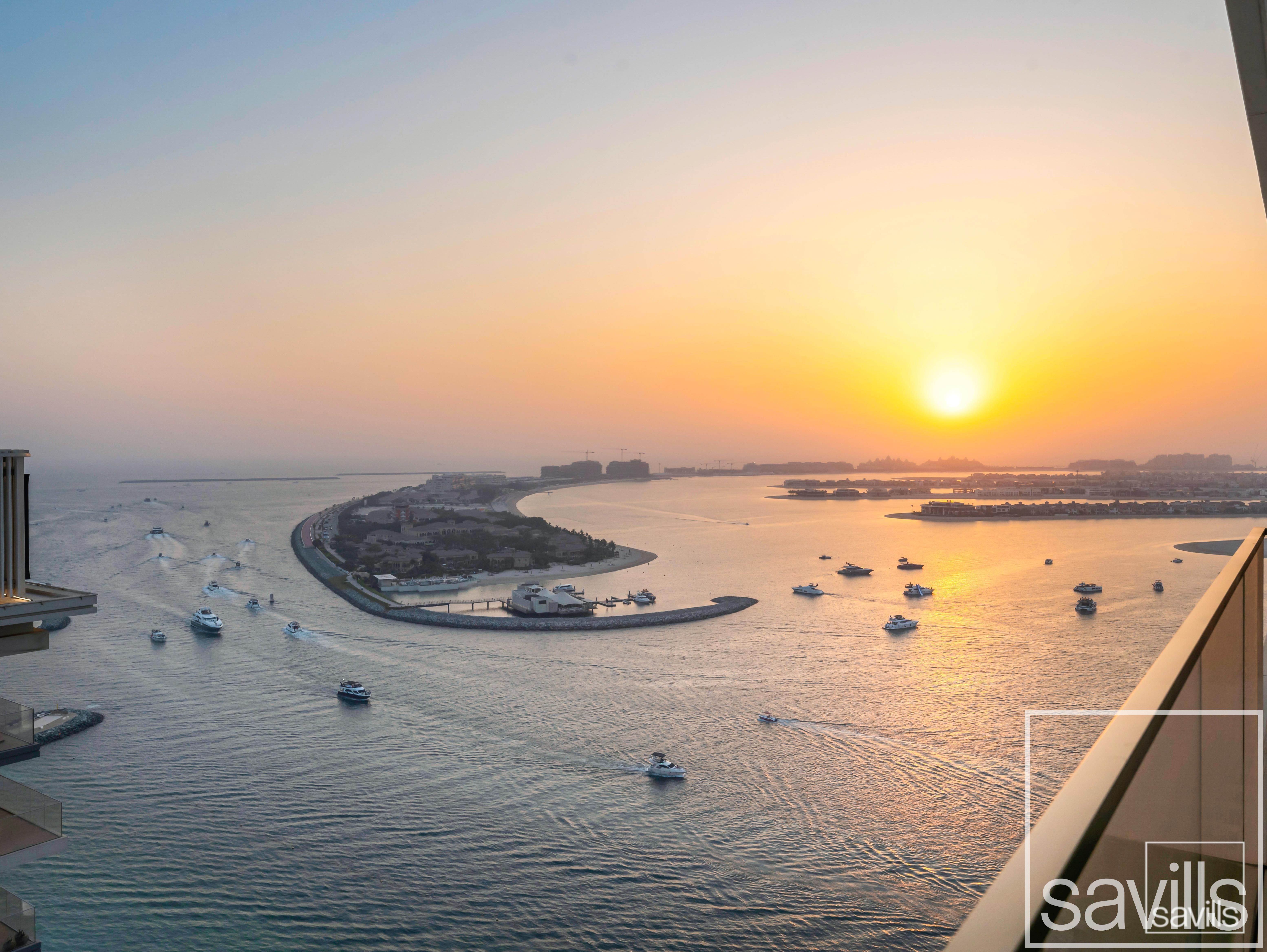 Panoramic Palm and Marina View |Rare Corner Layout