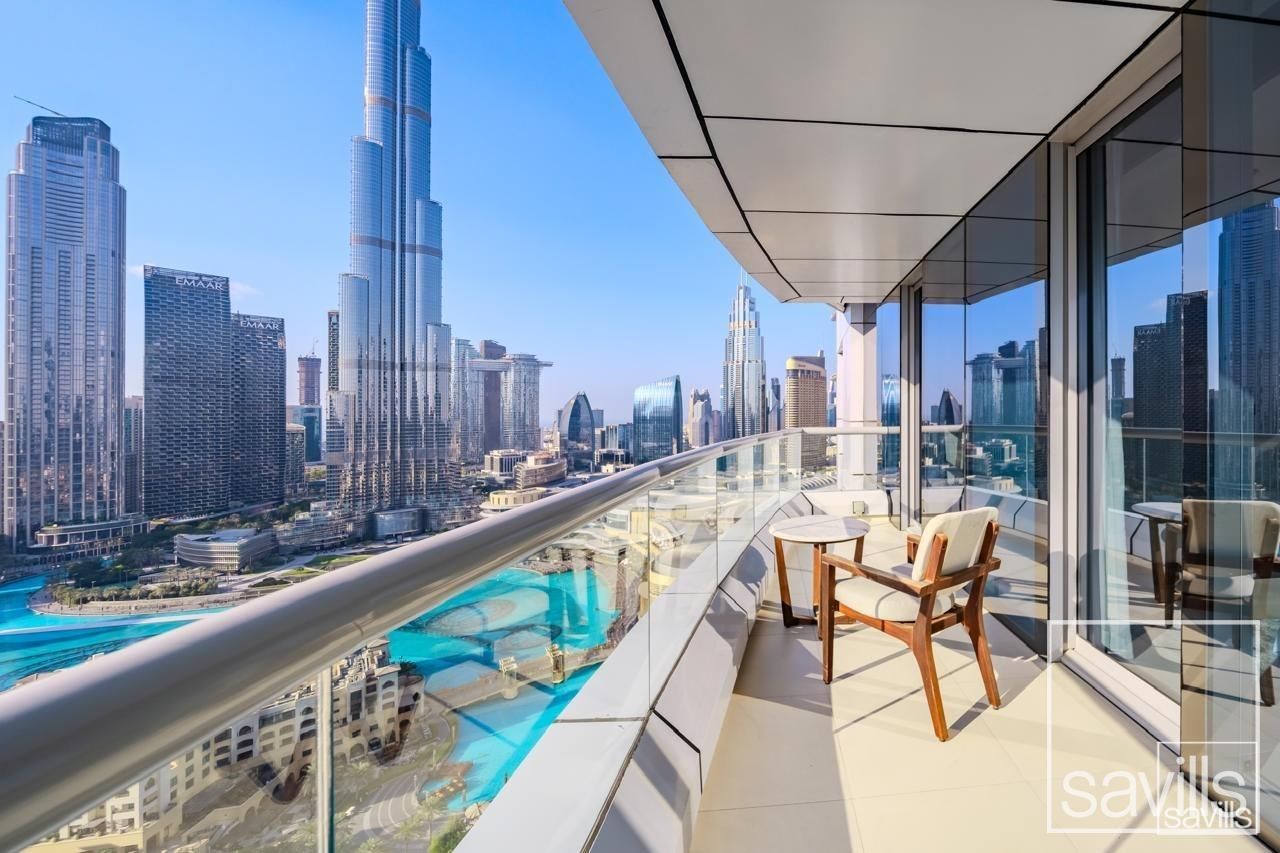 Study | Burj and Fountain Views | Bills Included