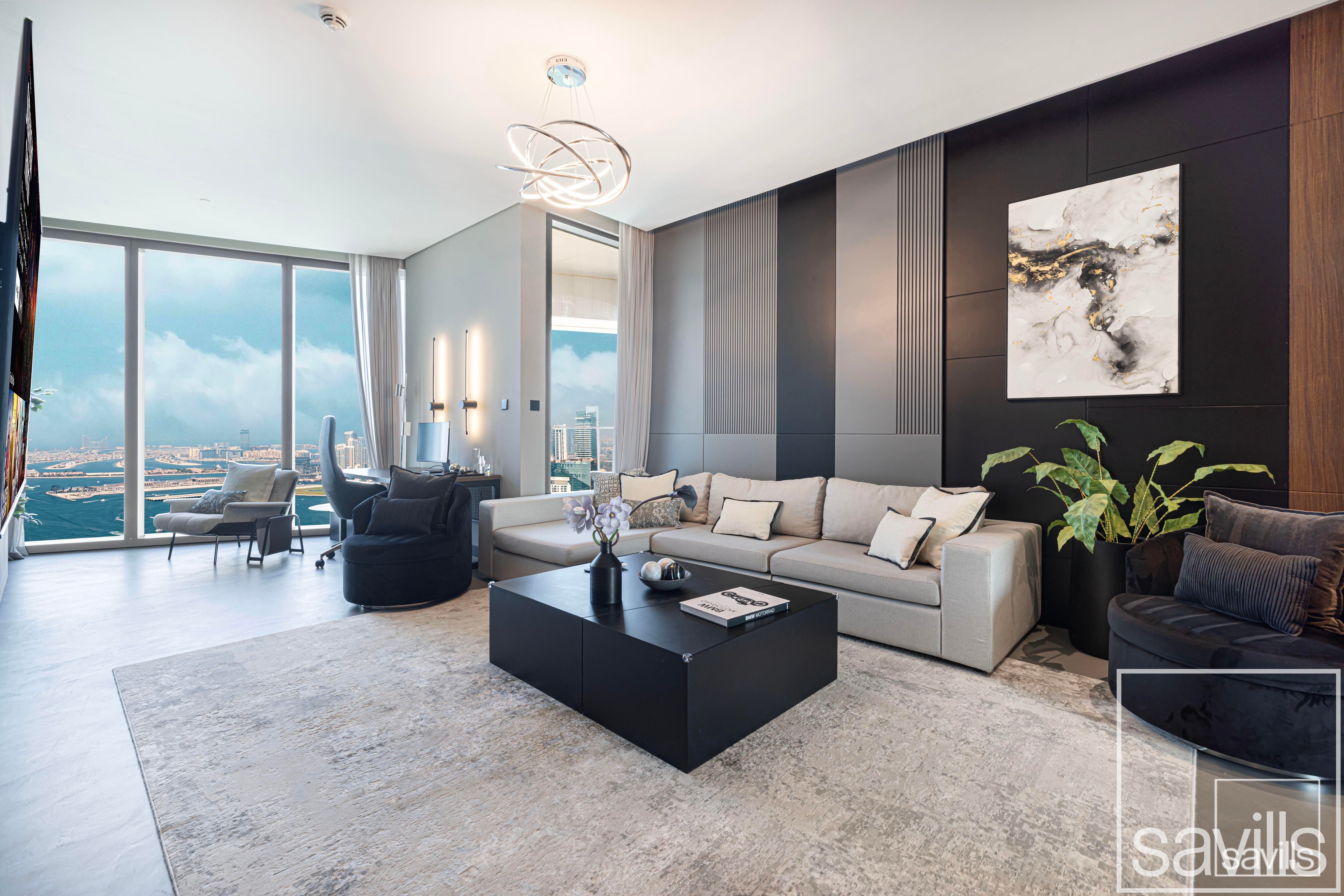 Upgraded | Sea View | Private Beach | High Floor