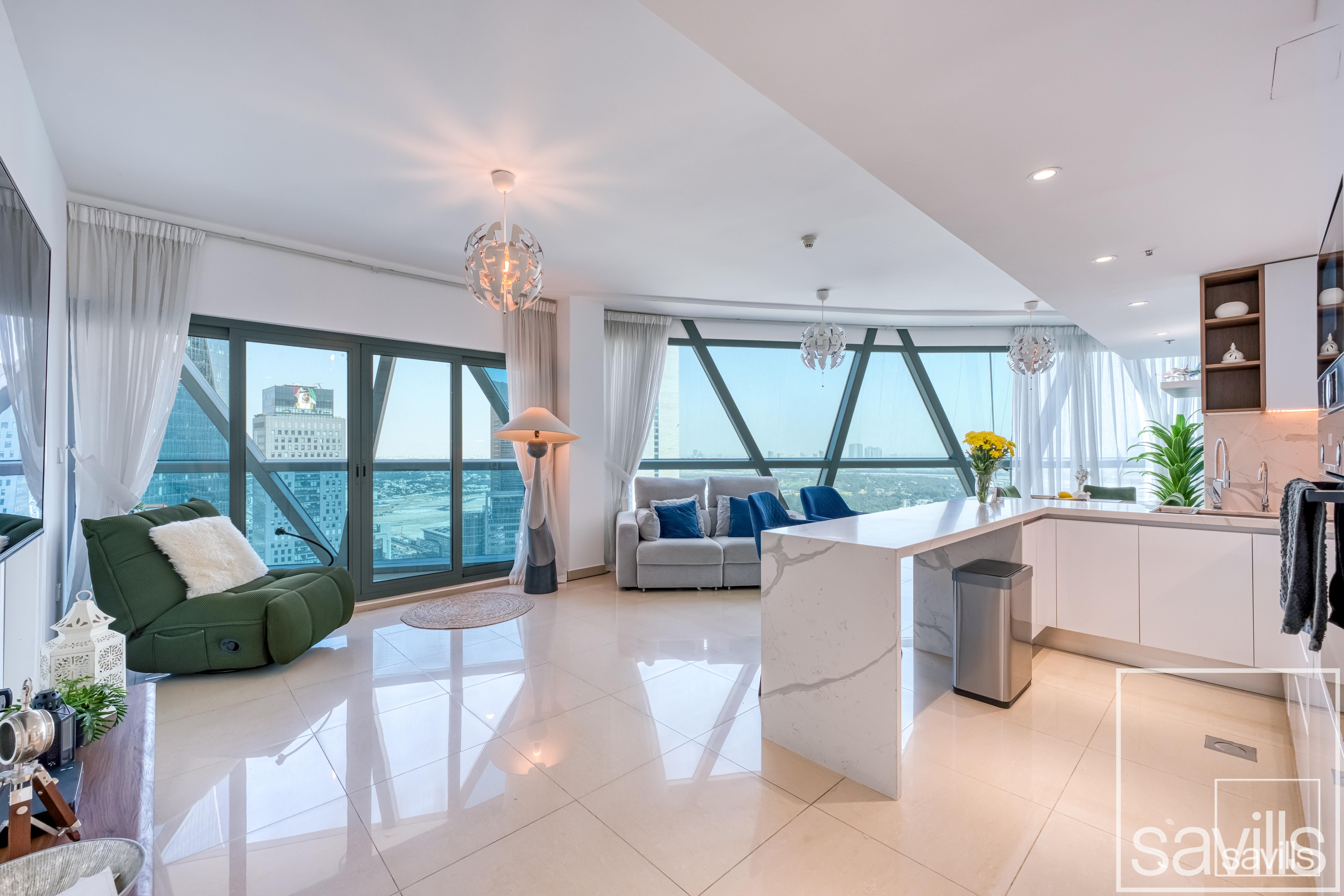 Furnished | Upgraded | High Floor | Vacant