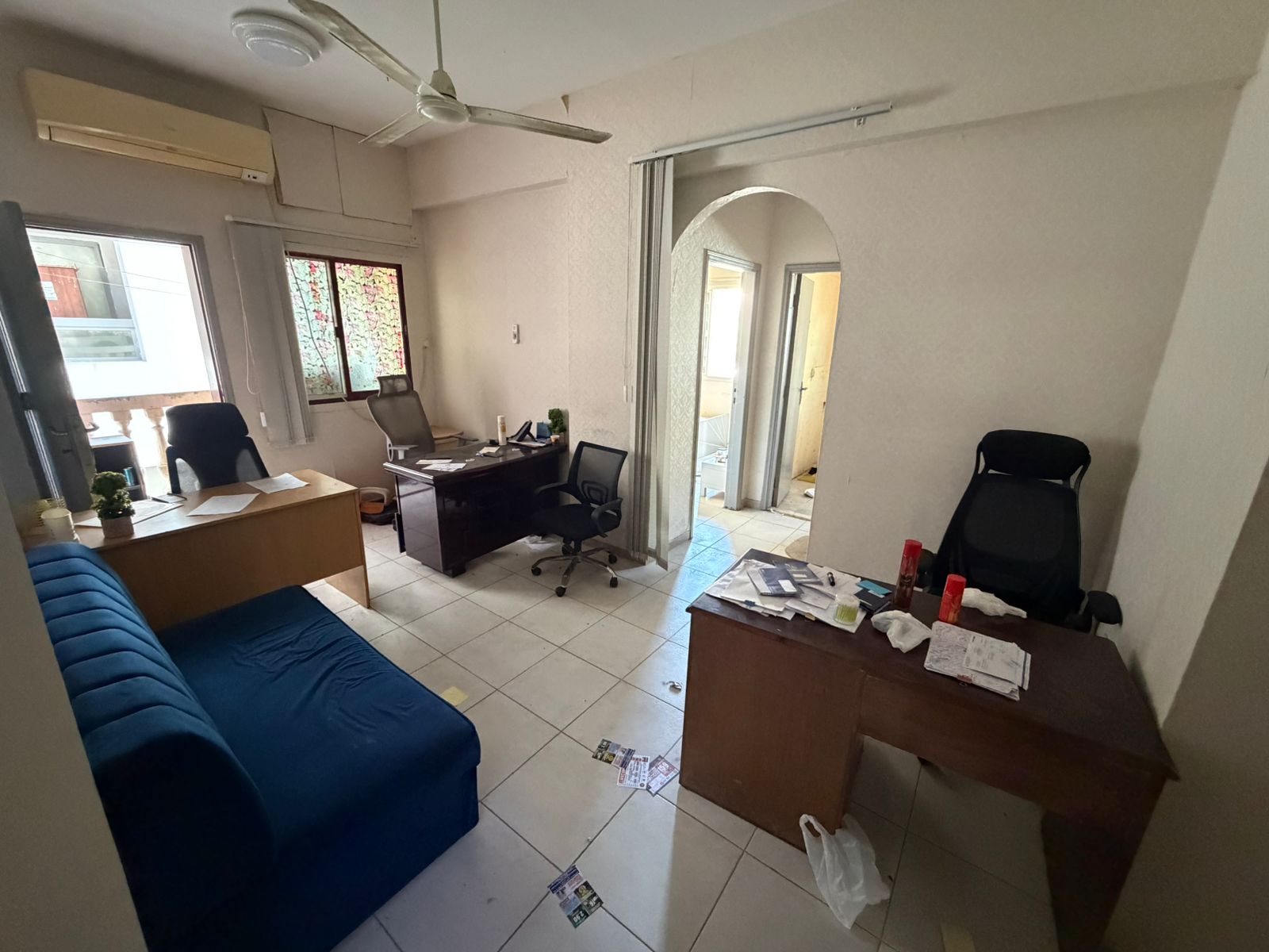 Spacious Apartment | Balcony | Split AC | 2nd Row Ajman Corniche | 25K | 6 Cheques