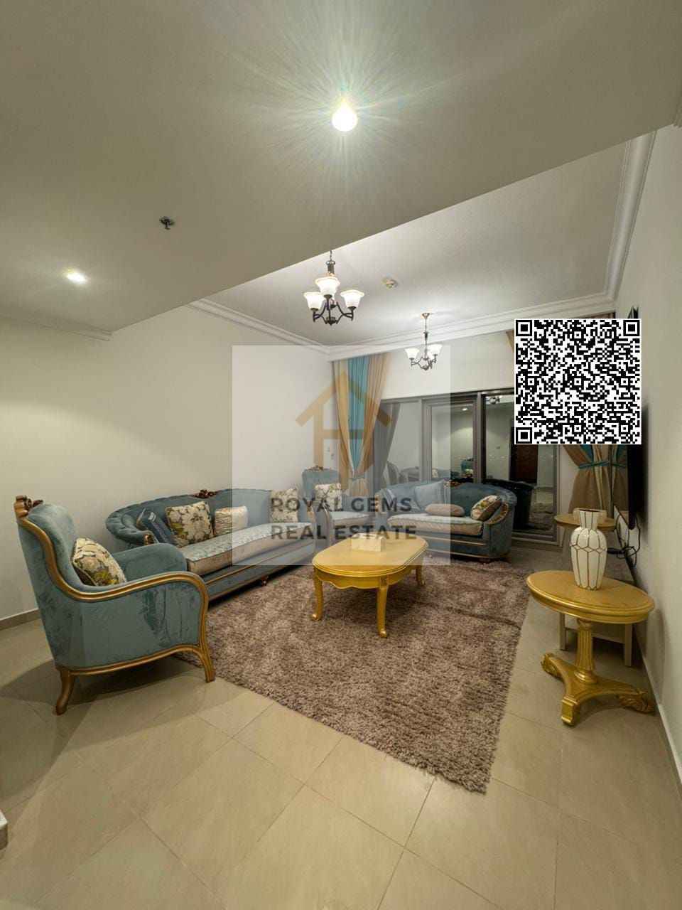 For Sale: One-bedroom apartment in Conquer Towers with a fully open view in the heart of Ajman