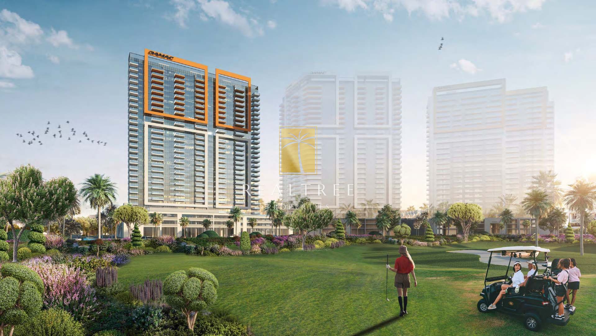 Exclusive Resale | Elegant 1BR + Study | Golf Community