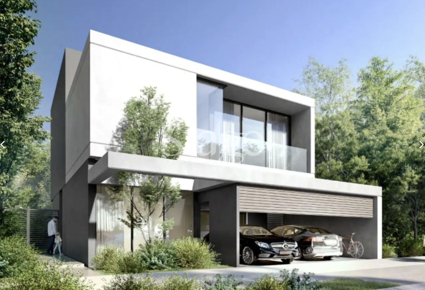 Spacious 4-Bedroom Townhouse in Masaar | Single row