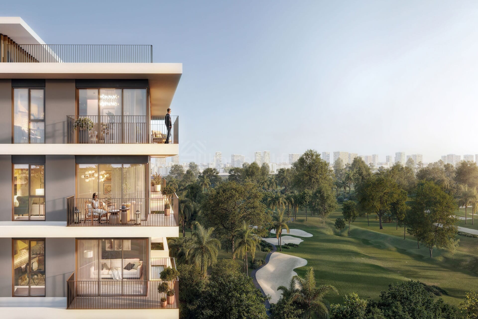 Partial Golf View | Mid Floor | Handover 2028