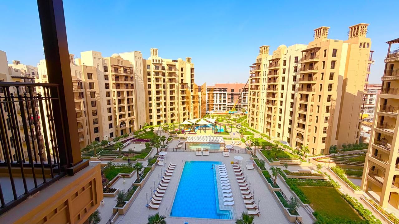 High Floor | Full Pool View | 2BR + Maid