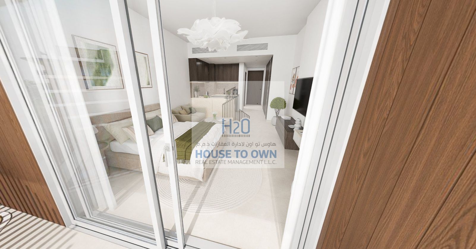Bright Spacious Studio with Community View