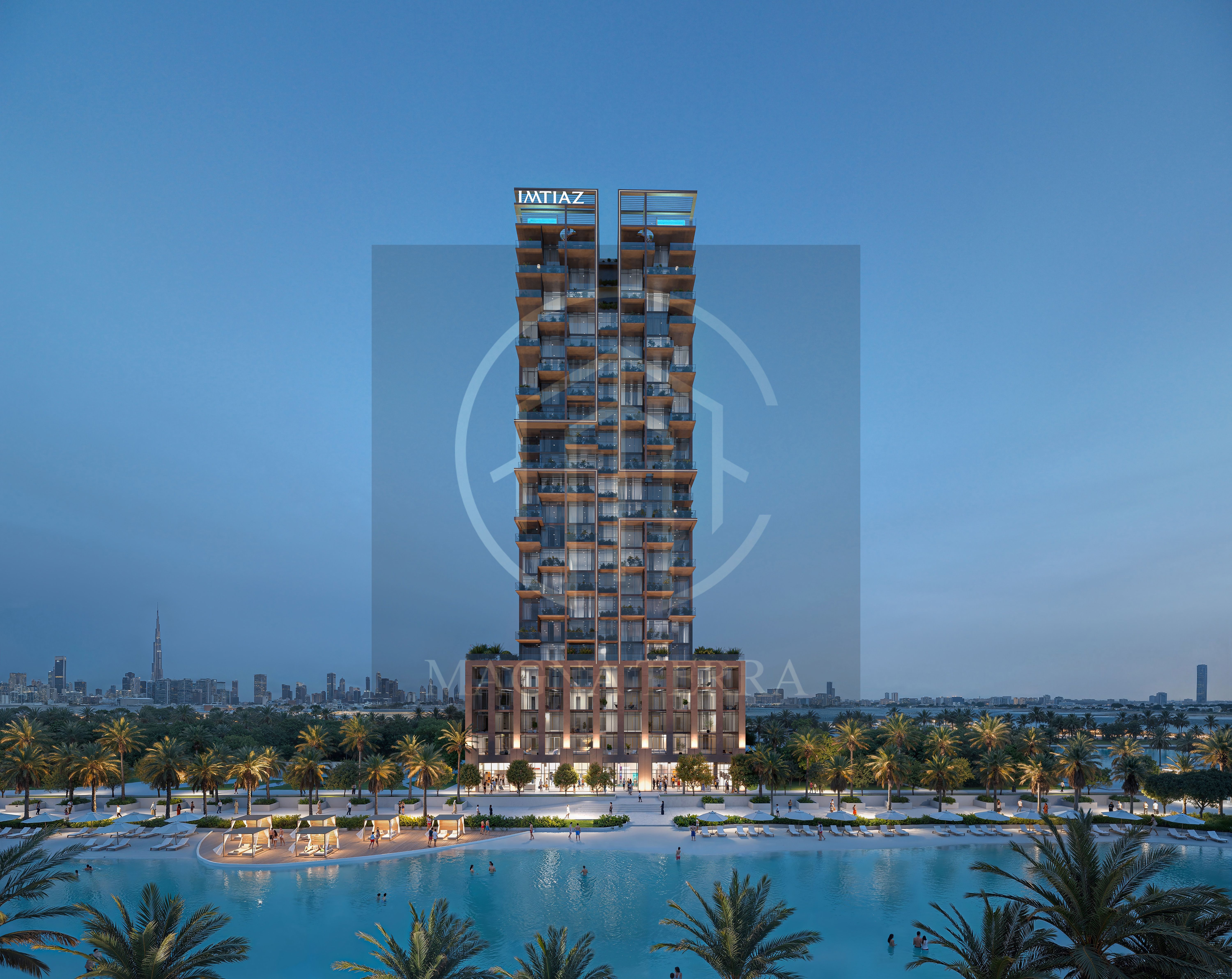 Luxury 1 BR | Cityscape View | Modern Living