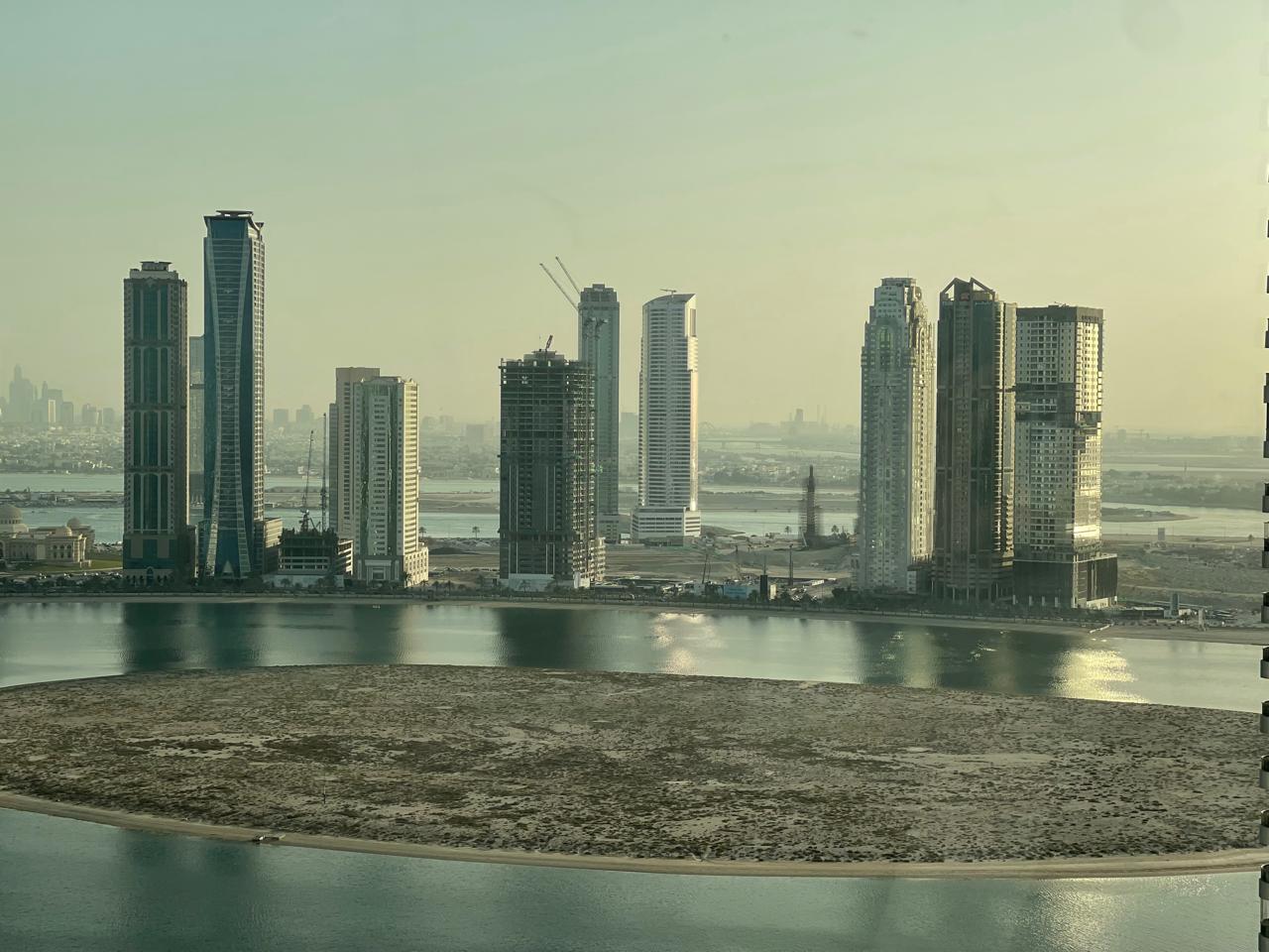 Second-tenant 3BHK maid’s room sea view gym and pool access free parking flexible payments refined finishing prime location with easy Dubai acces