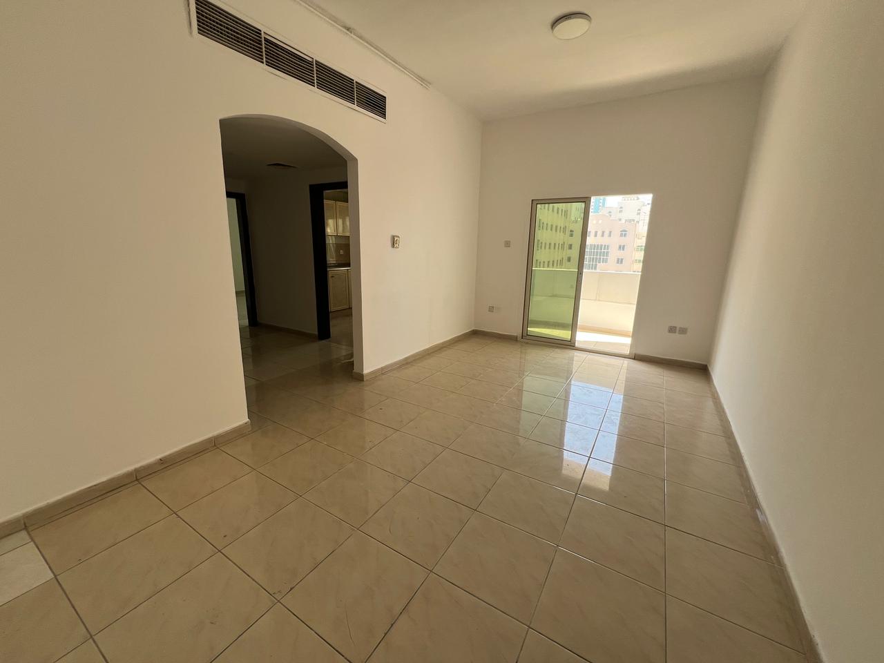 For Annual Rent in Sharjah – Al Qasimia (Al Mahatta) Limited-time offer The cheapest 2-bedroom apartment with living room Price: Only AED 38,000 P