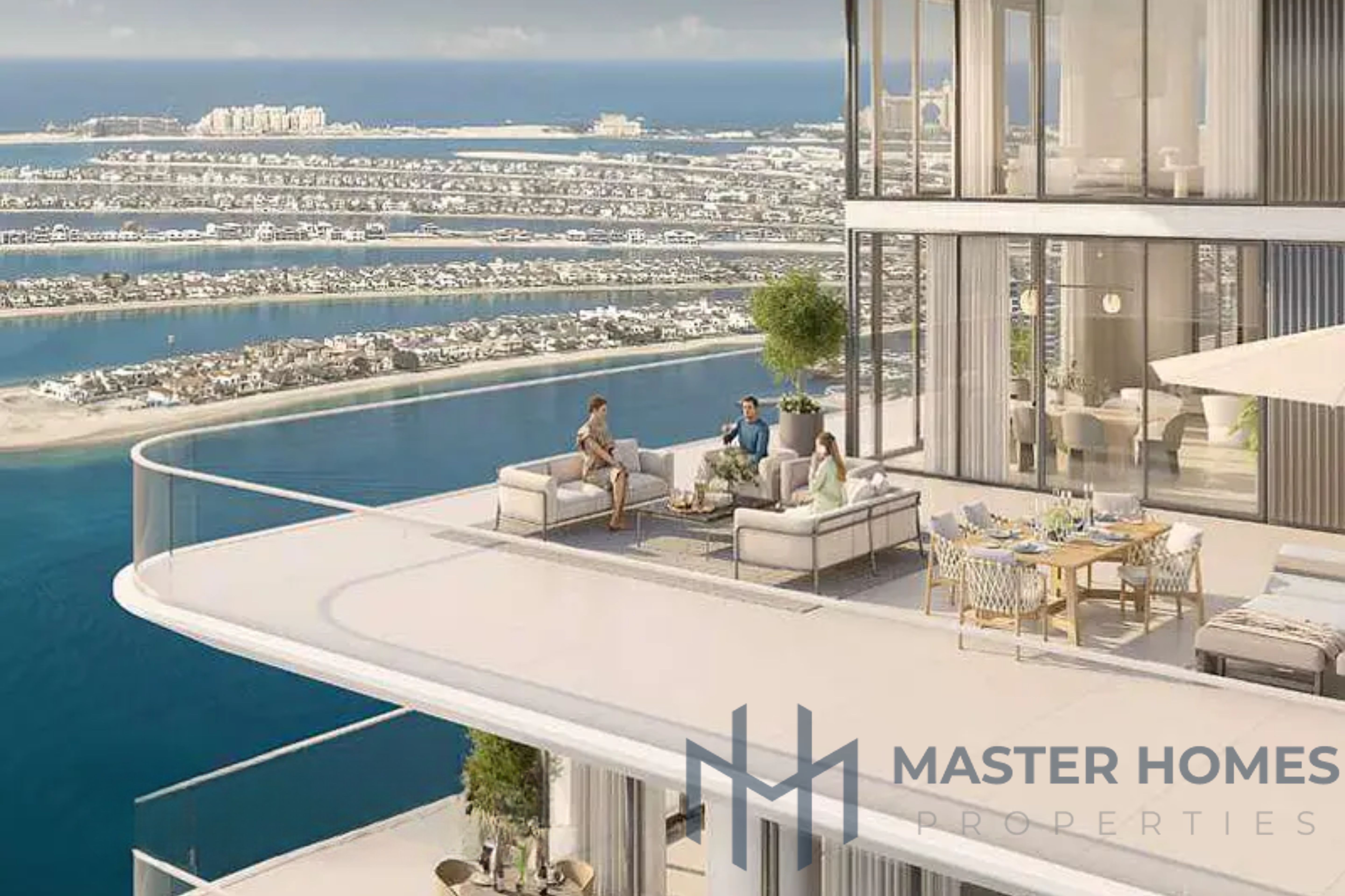 Signature Podium Villa Duplex | Beachfront | Panoramic Marina