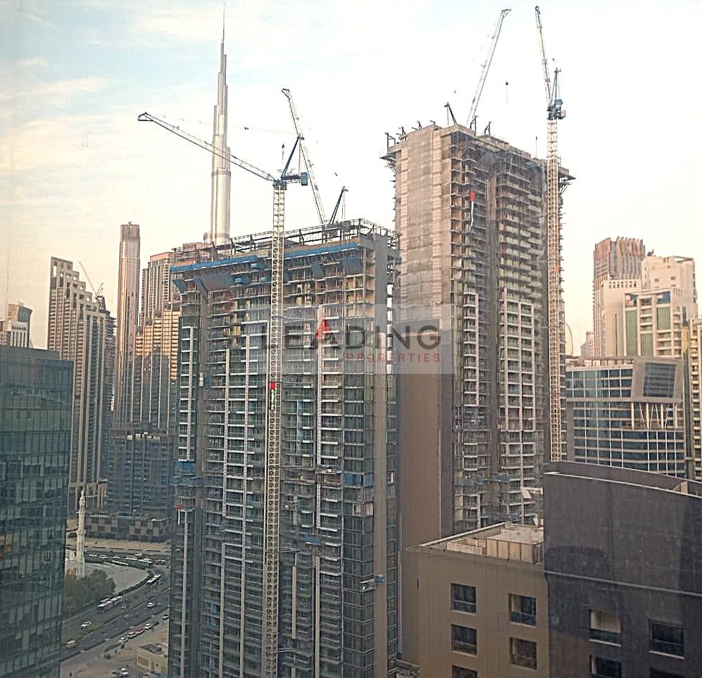 FULLY FURNISHED OFFICE | VACANT WITH BURJ KHALIFA VIEW