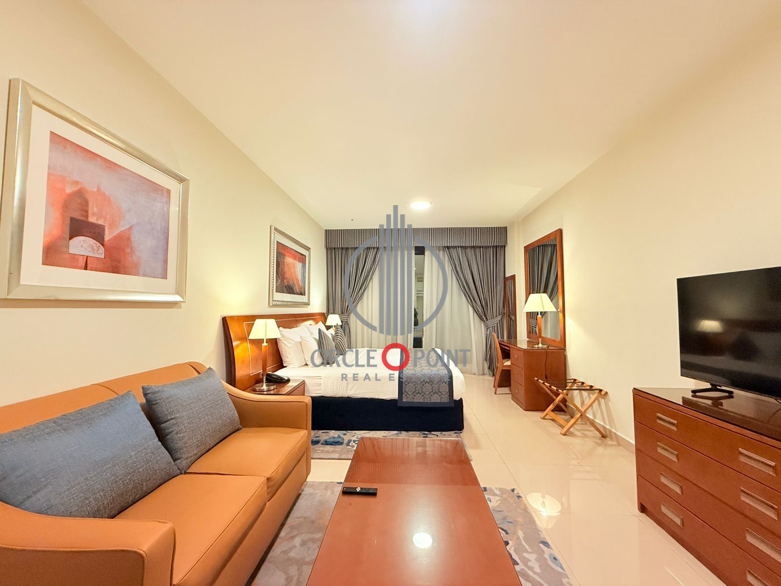 Dewa Free | Fully Furnished Studio with Balcony | All Amenities | 4-Cheques