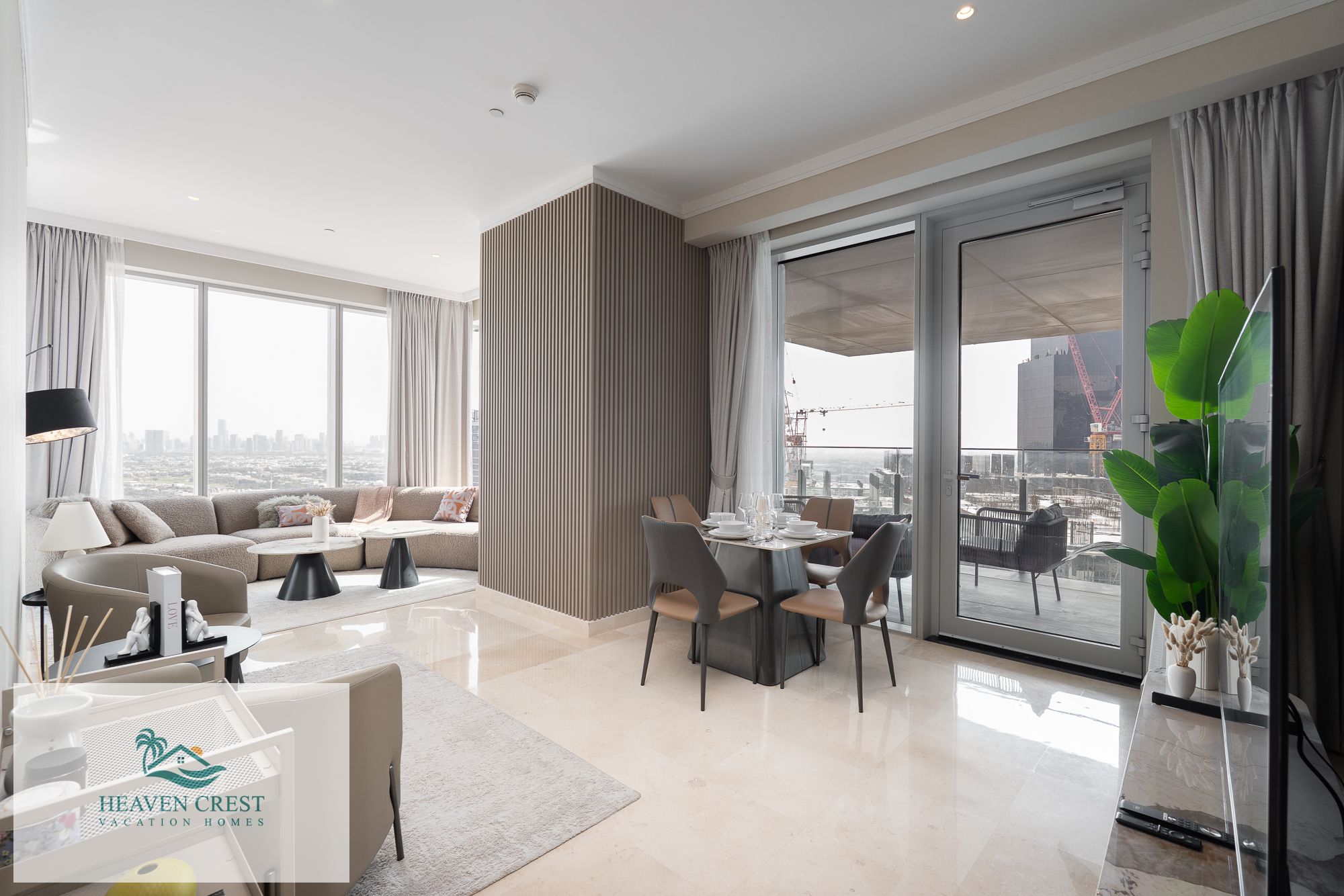 Fully Furnished | 2BD City View | JLT Metro