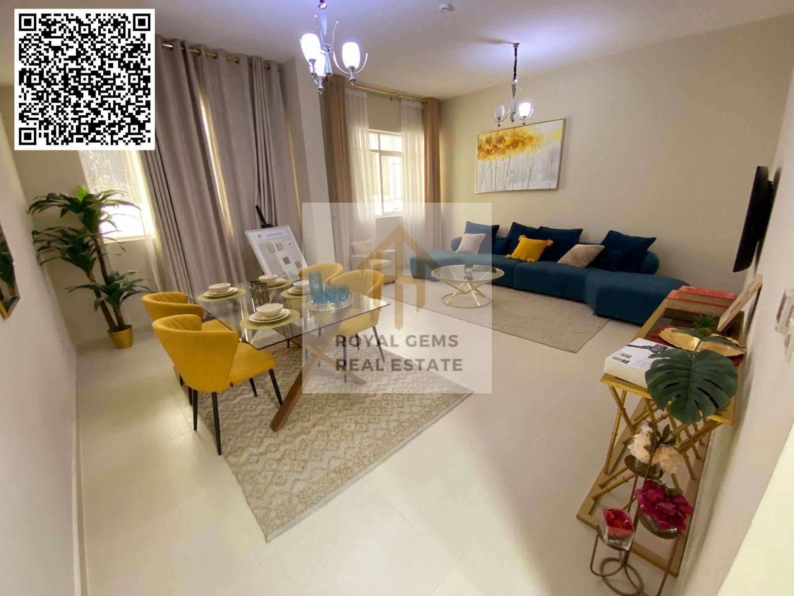 For A - 1bhk property in a branded ( AMEERA D3)+100% Ownership +5years paymentplan without Forces