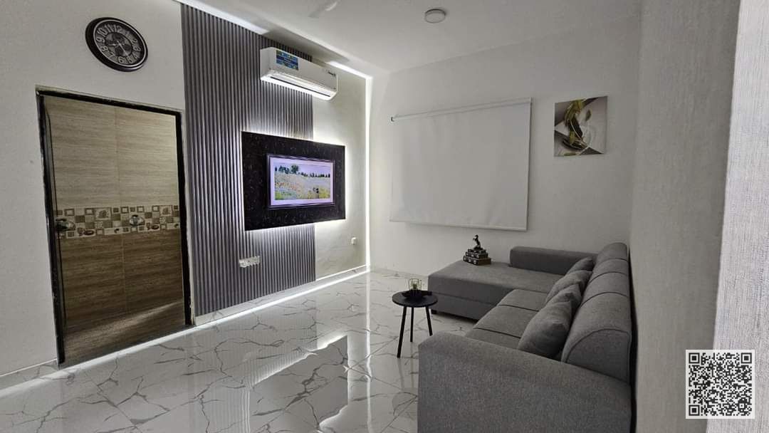 Furnished one-bedroom apartment for monthly rent in Ajman - Al Jurf 2 - near Day to Day Includes bills and internet Luxurious furnishings!