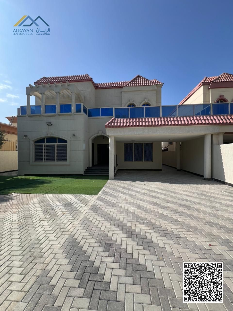 A unique residential opportunity for rent in Al Rawda 3 area Luxury villa for rent – 2 floors – in a vibrant area with enchanting natural scener