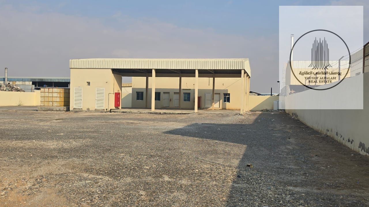 Industrial land for rent in Umm Al Quwain, area 29,000 sq ft price 400,000