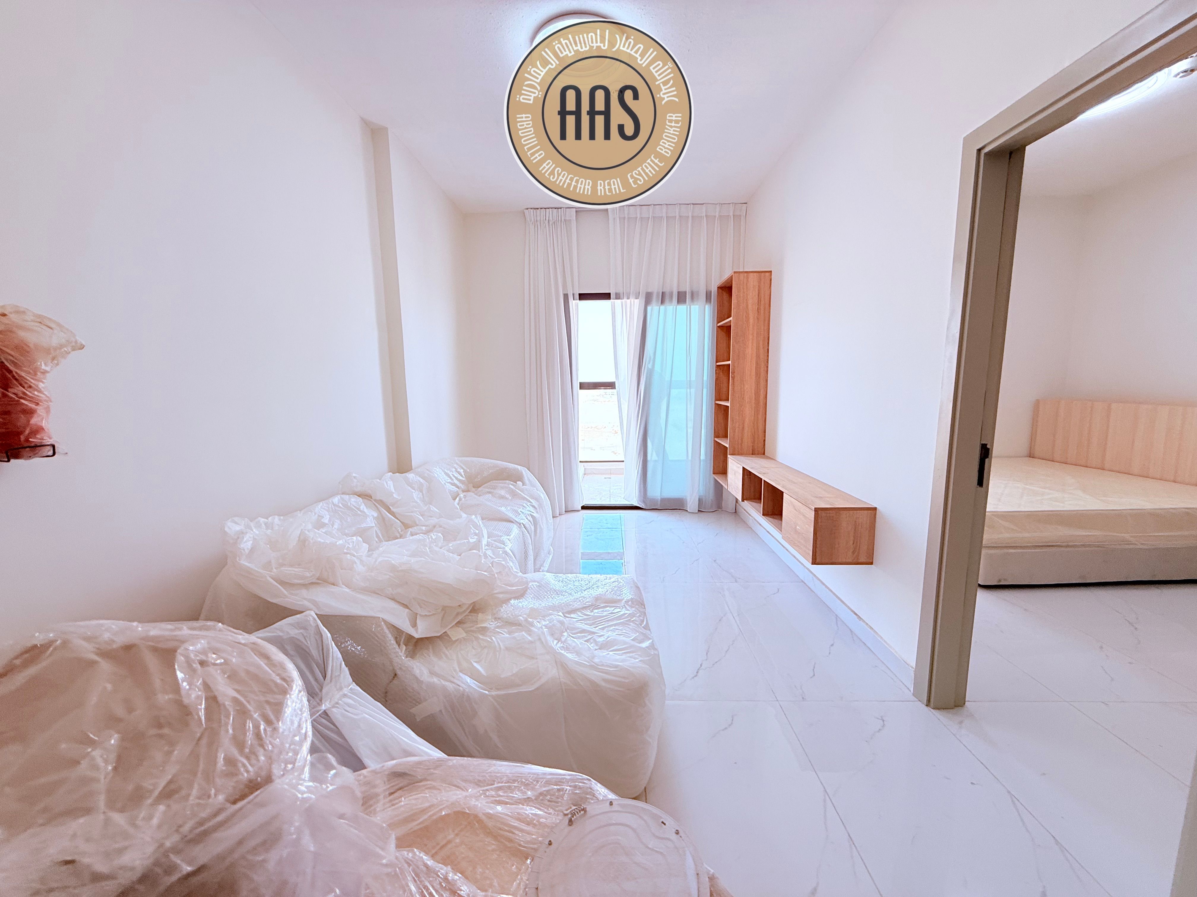 Brand new 1bhk with fully furnished all facilities in downtown jabal Ali Dubai