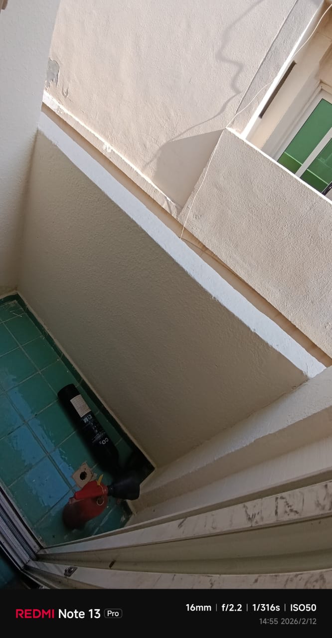 Beautiful family studio for annual rent in Al Naseriya, Sharjah Spacious with a balcony Close to Zulekha Hospital and all amenities