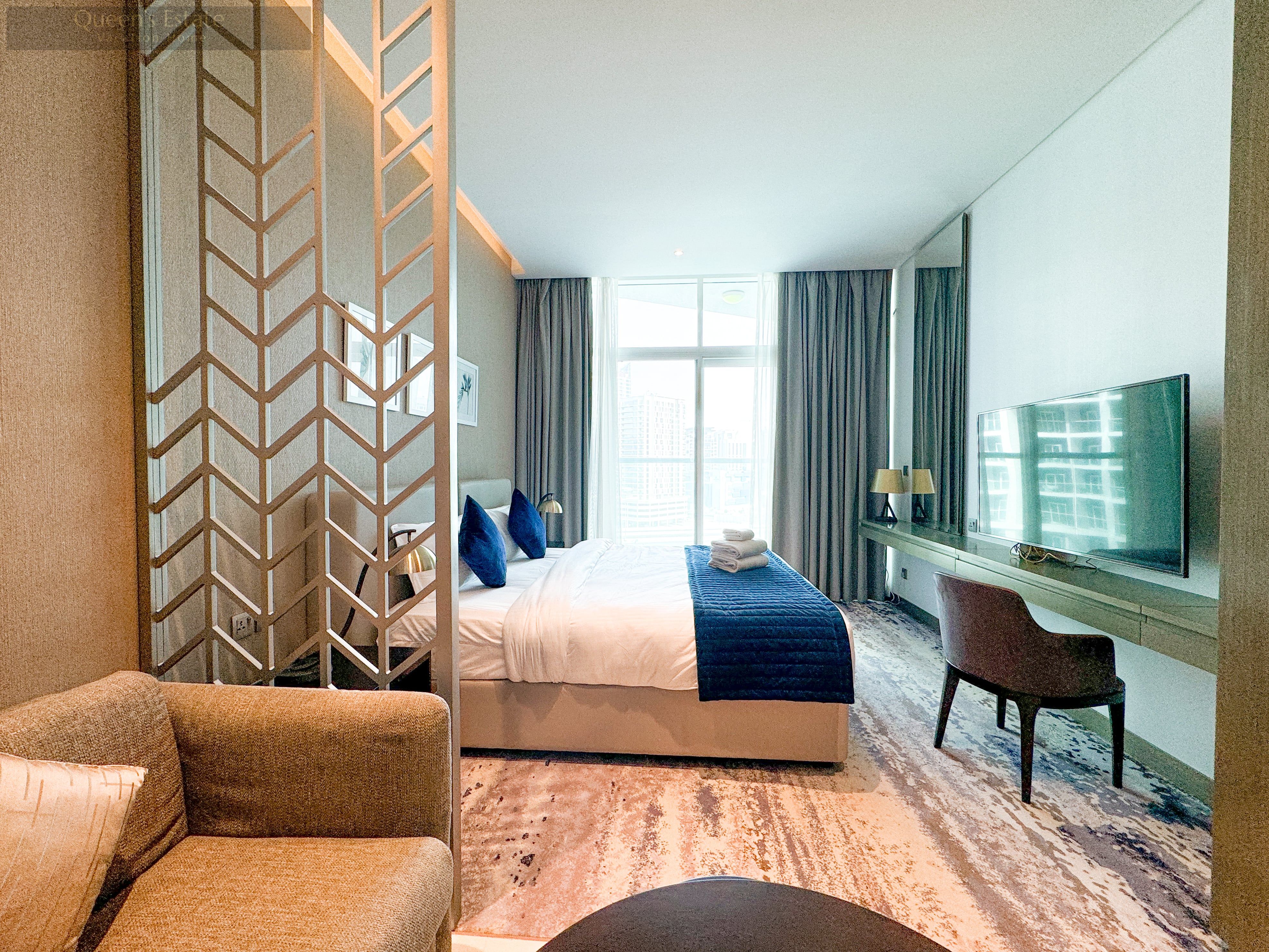 Luxury Studio | High Floor | Canal View | PRIVE BY DAMAC
