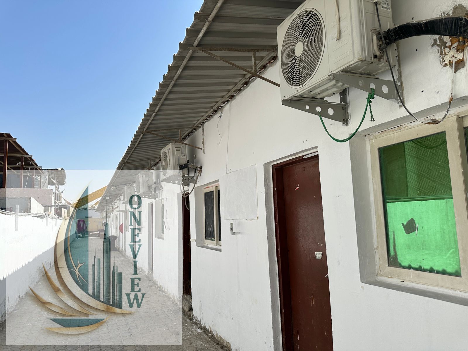 20 Labour rooms available in sharjah industrial area 13 ( Ready to move) Easy Excess to Dubai Road E11 Neat And clean rooms Rent Per Room 3200 Inclusi