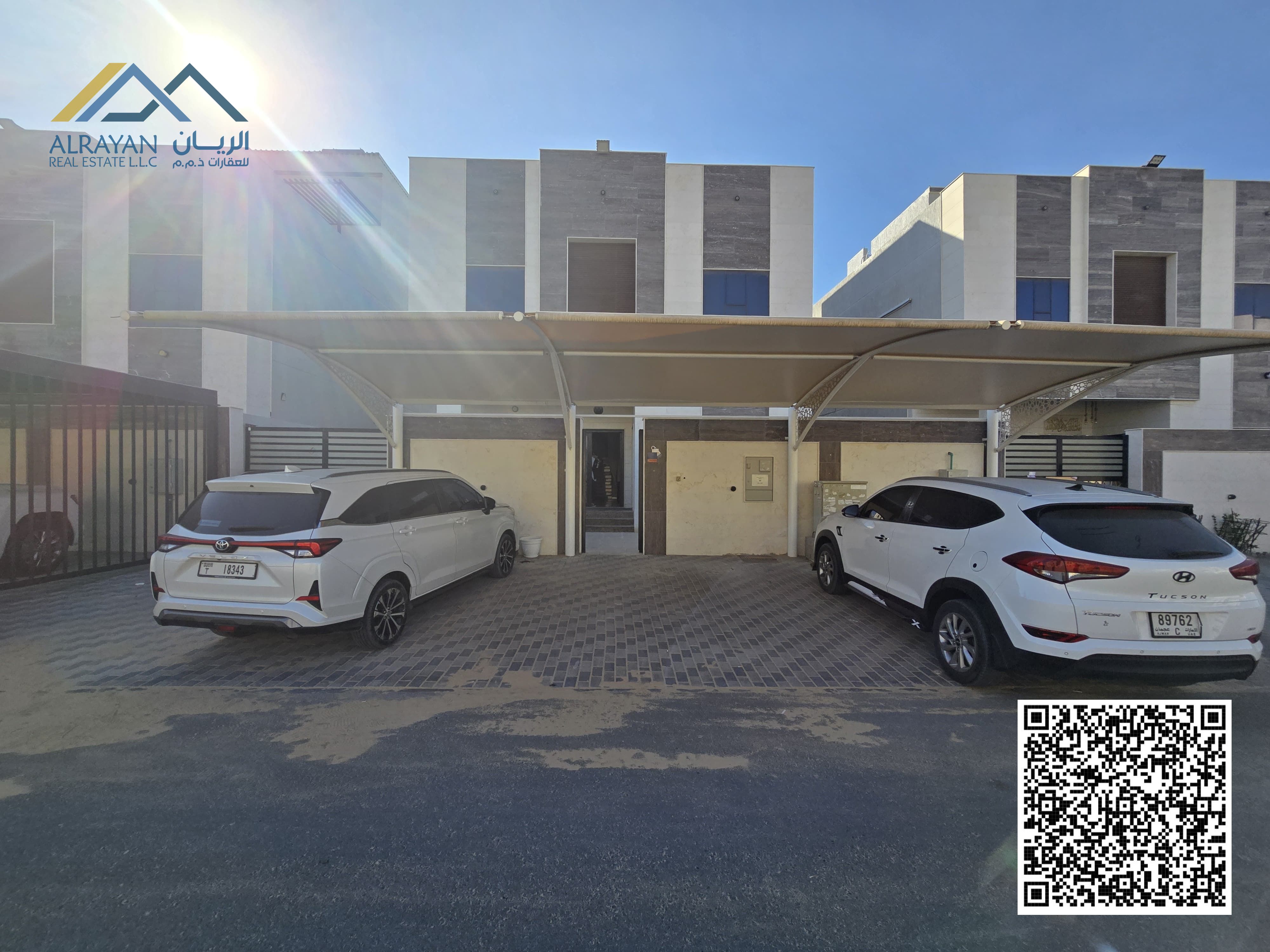A unique residential opportunity for rent in Al Yasmeen area A luxurious, fully furnished villa for rent - two floors + roof - in a vibrant area w