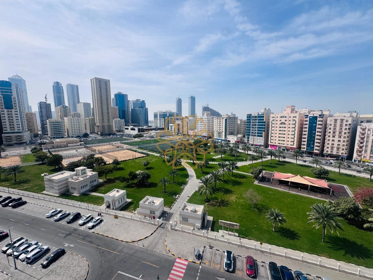 NO Deposit 3 Bedroom With Balcony Park View In Al Majaz 3