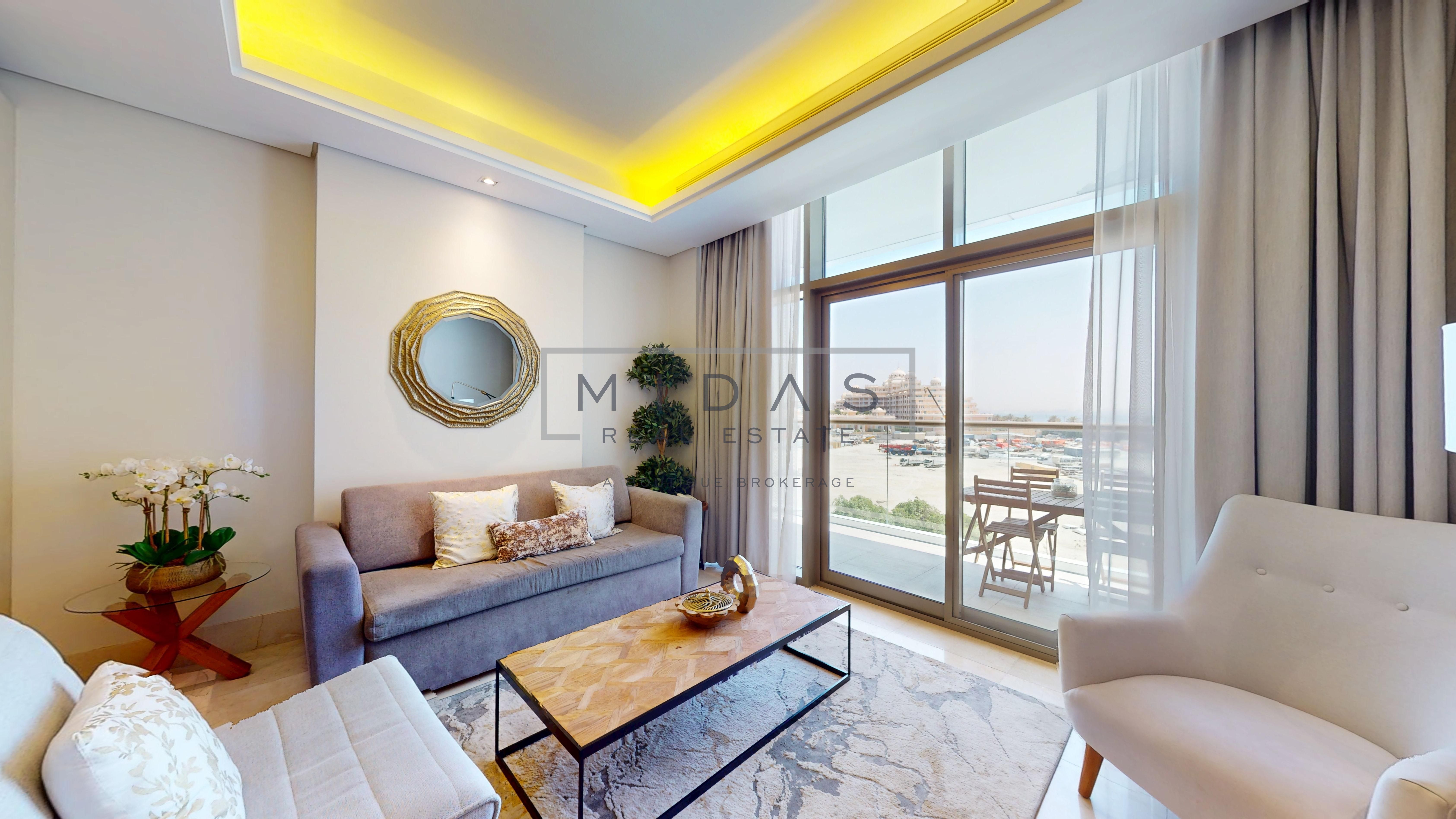 Vacant I Palm Sea View I Maid Room I Beach Access