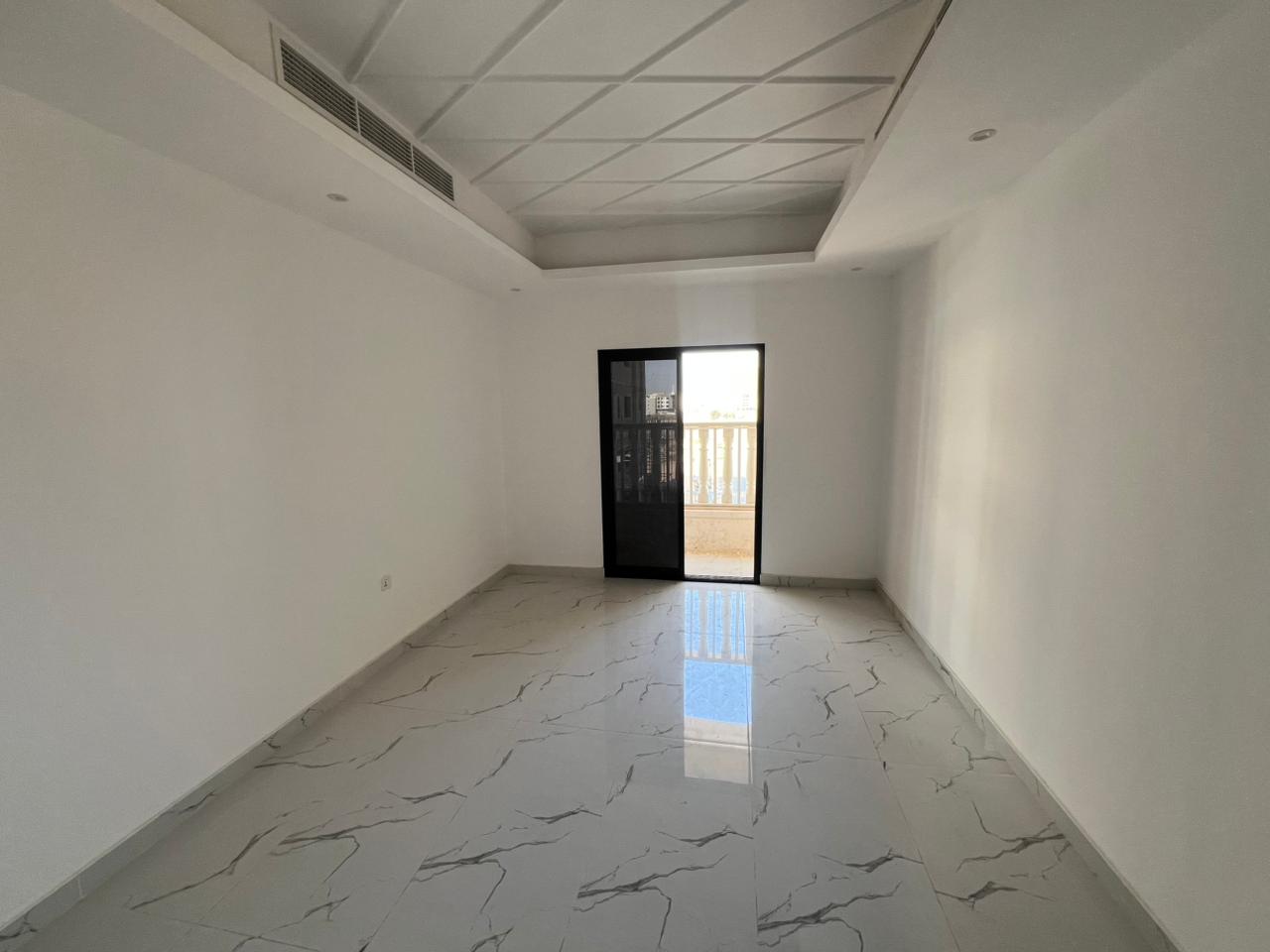 Beautiful apartments – brand new building, first occupancy in Al Jurf 3, Ajman For annual rent: a spacious two-bedroom apartment with modern finishes,